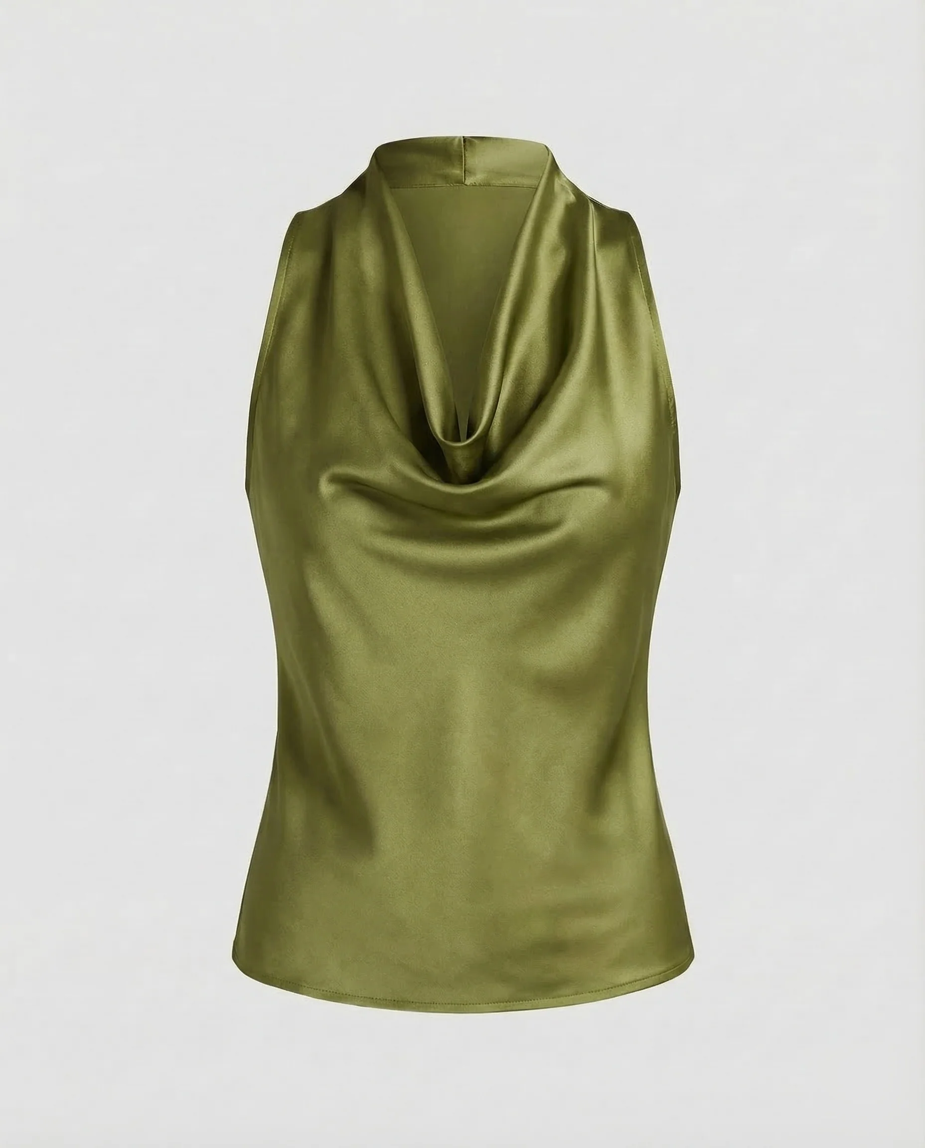 Damen Halstuch Top Satin - Image 11