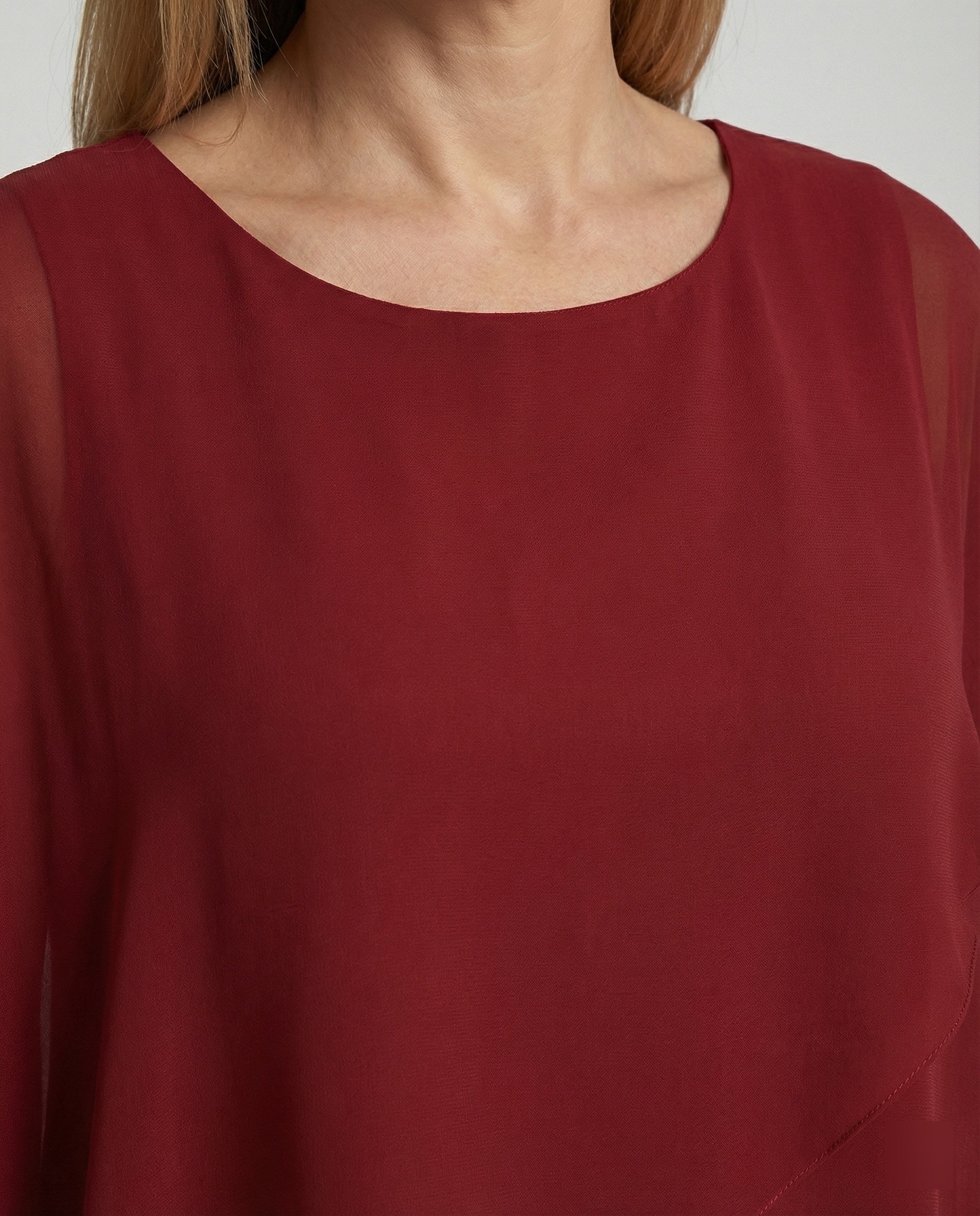 Damen Abendkleid Lagenlook elegant - Image 4