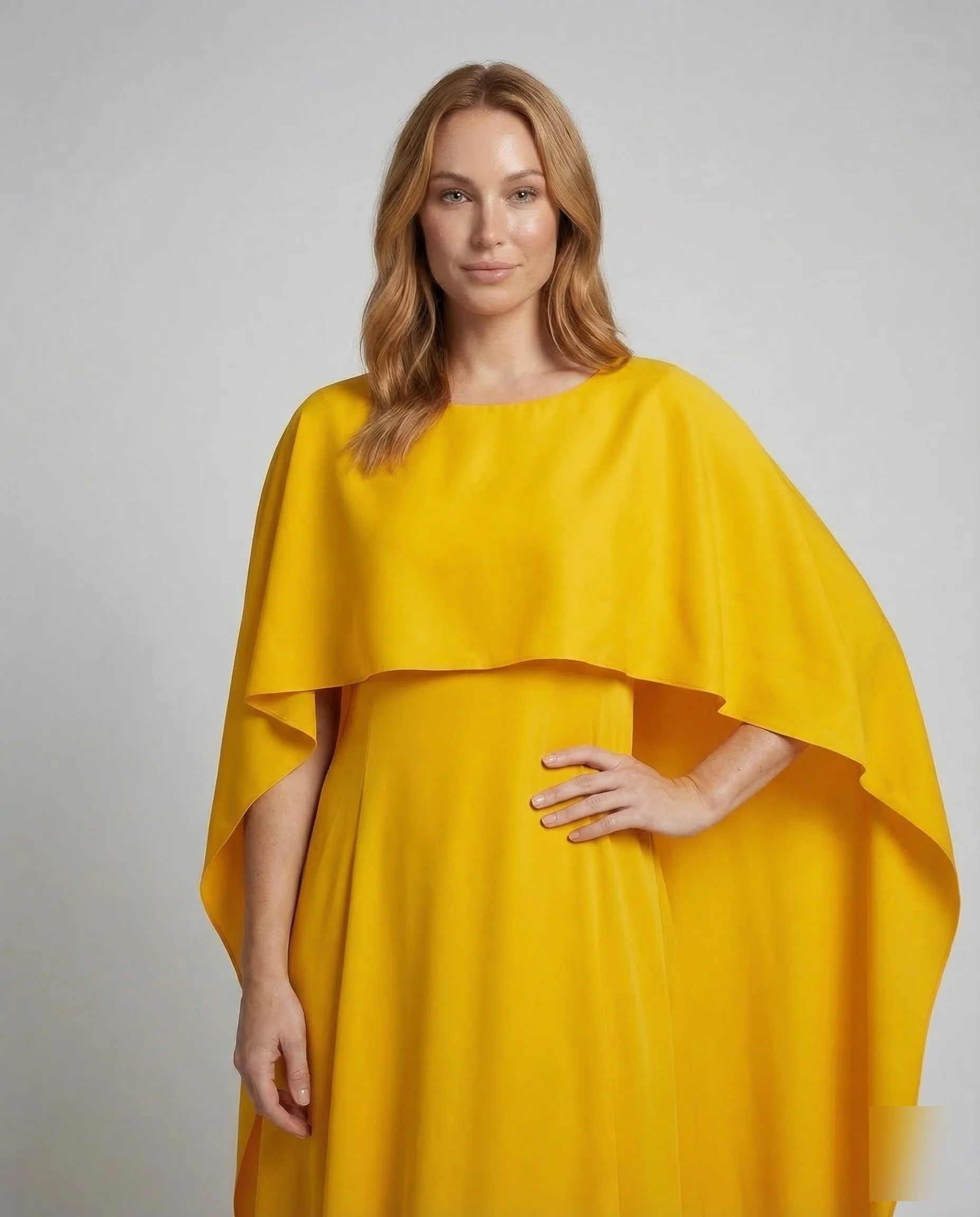 Damen Kaftan Maxikleid Elegant - Image 2
