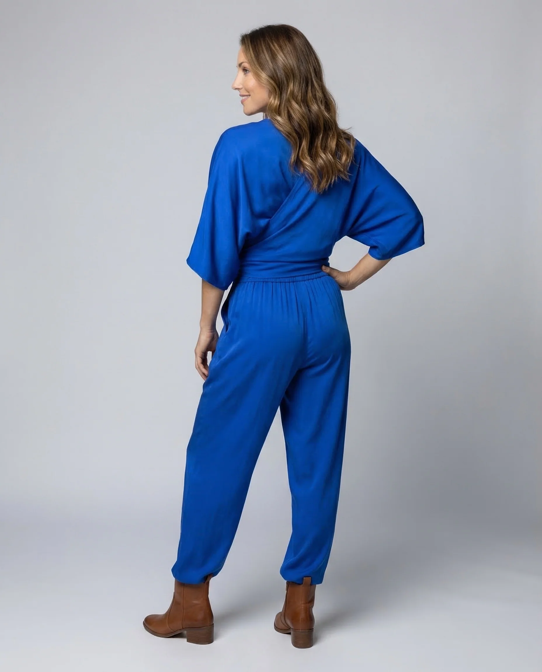 Damen Satin Lounge Set - Image 2