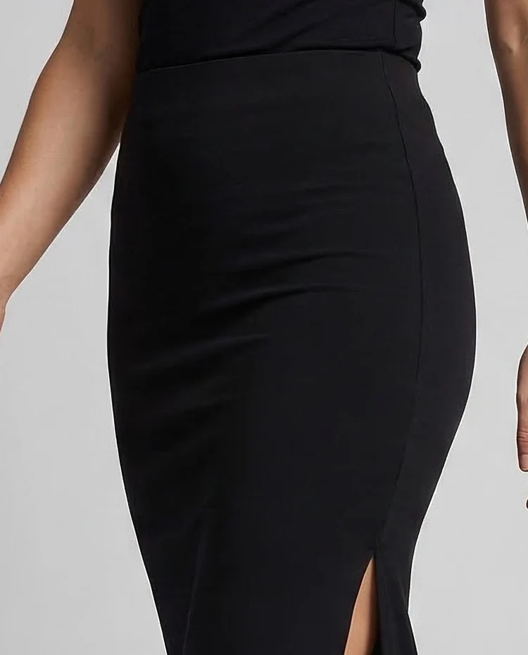 Damen Bluse Rock Set Elegant - Image 2