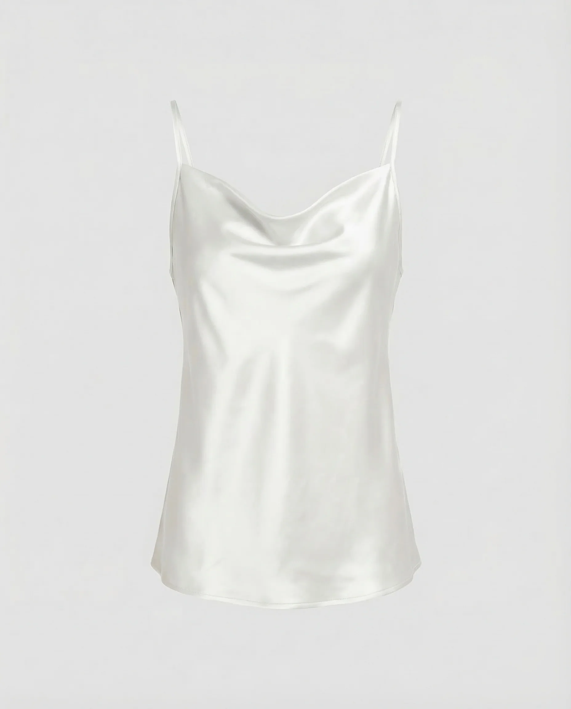 Damen Spaghettiträger Top Satin - Image 8