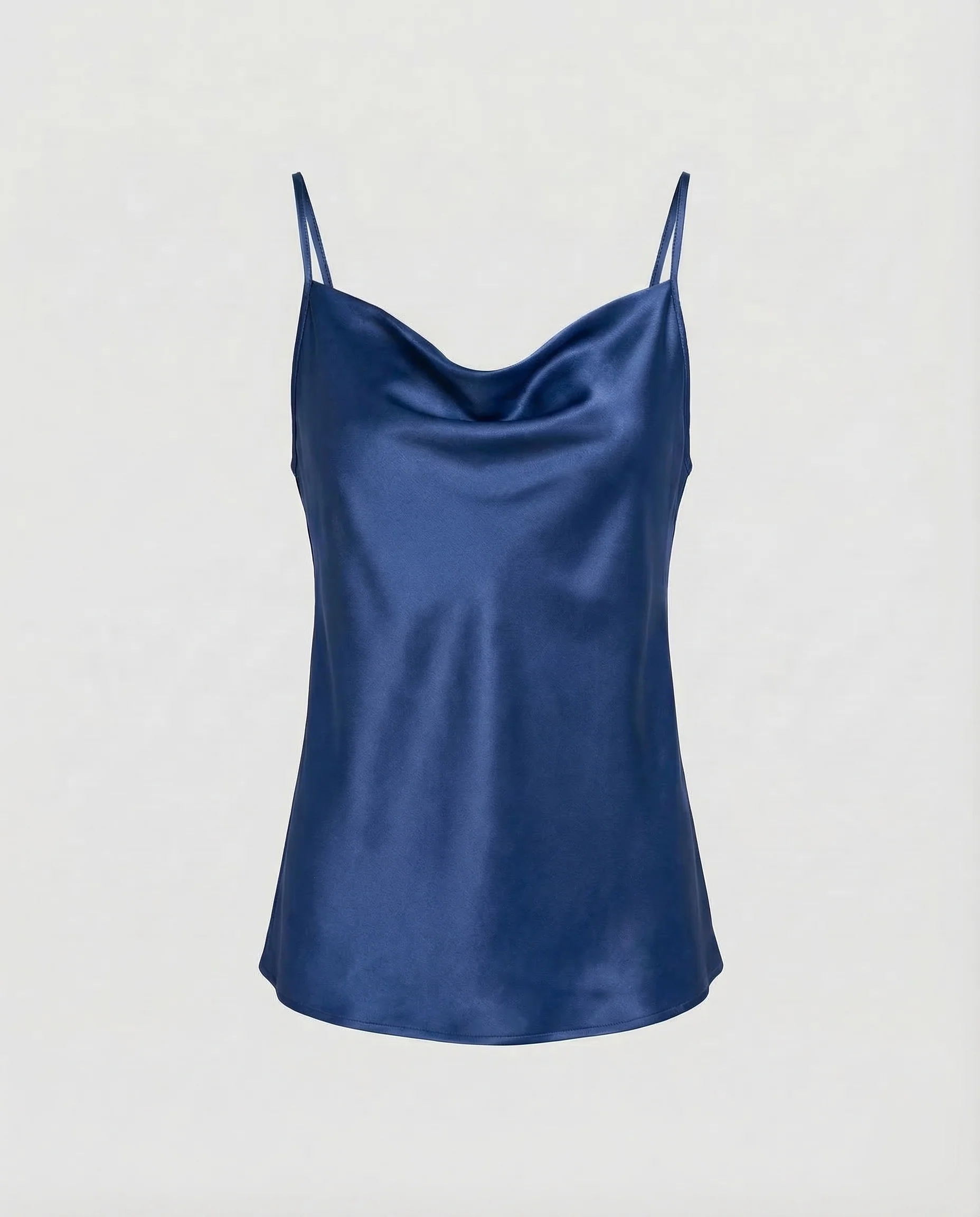 Damen Spaghettiträger Top Satin - Image 9