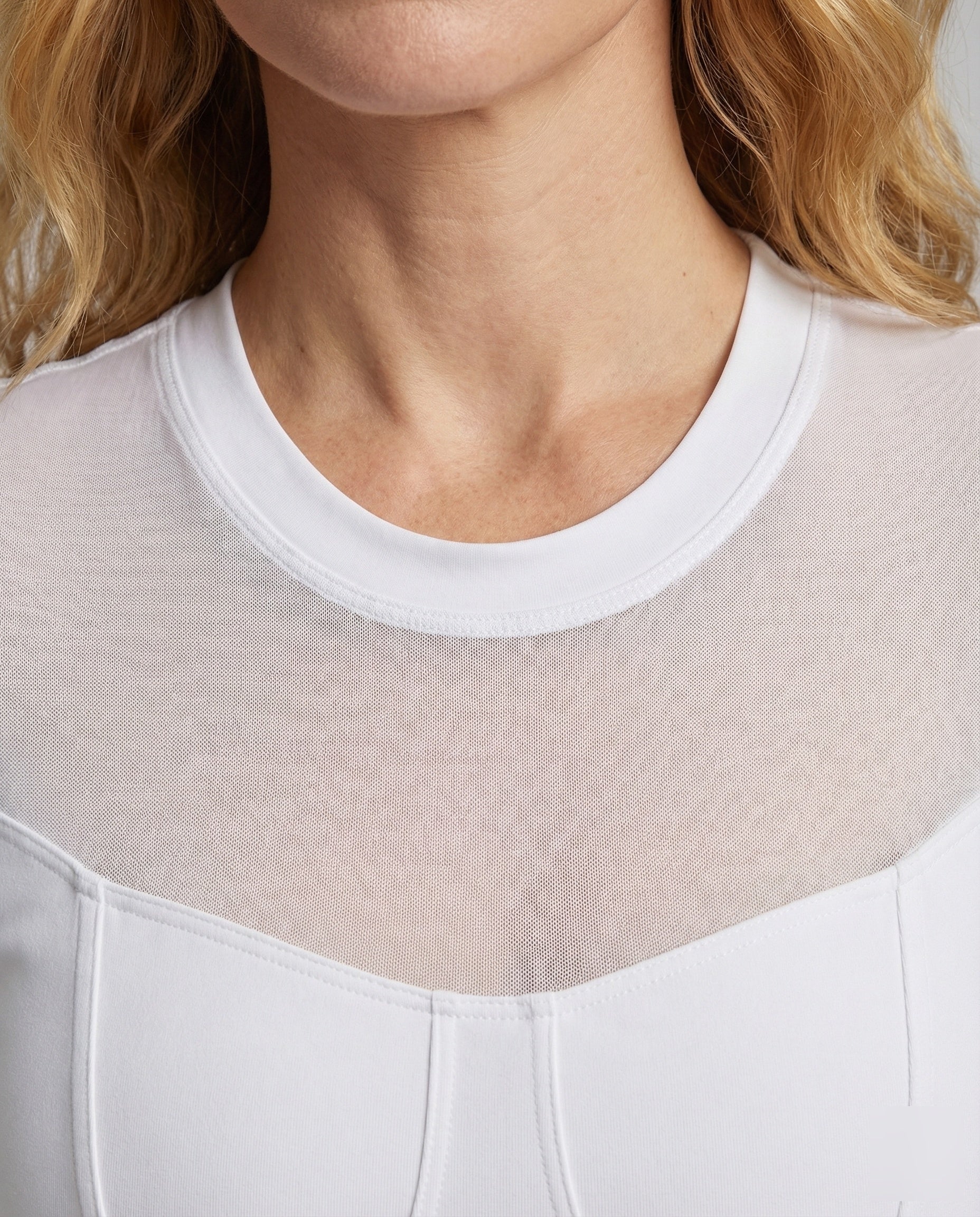 Damen Sport Set Crop Shirt Shorts - Image 3