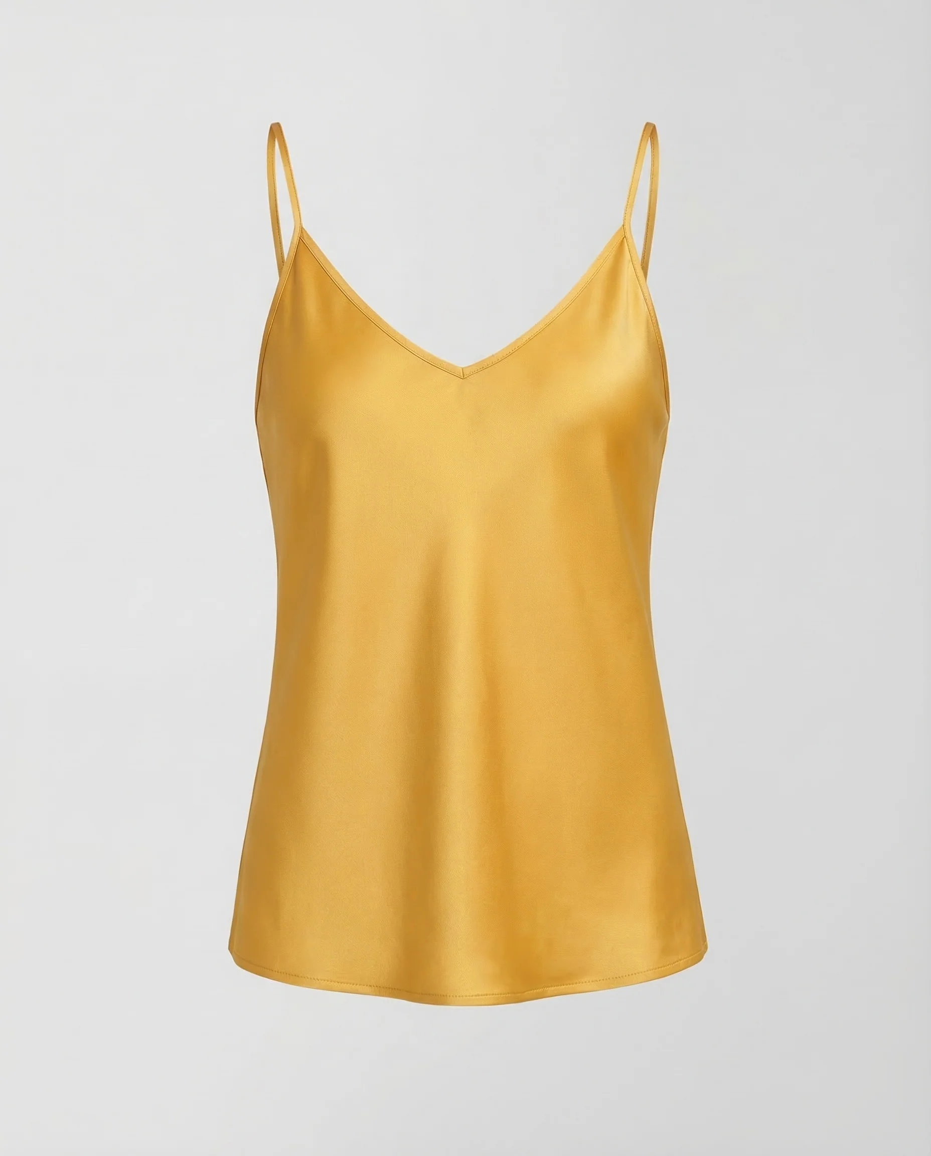 Damen Satin Top V Ausschnitt - Image 5