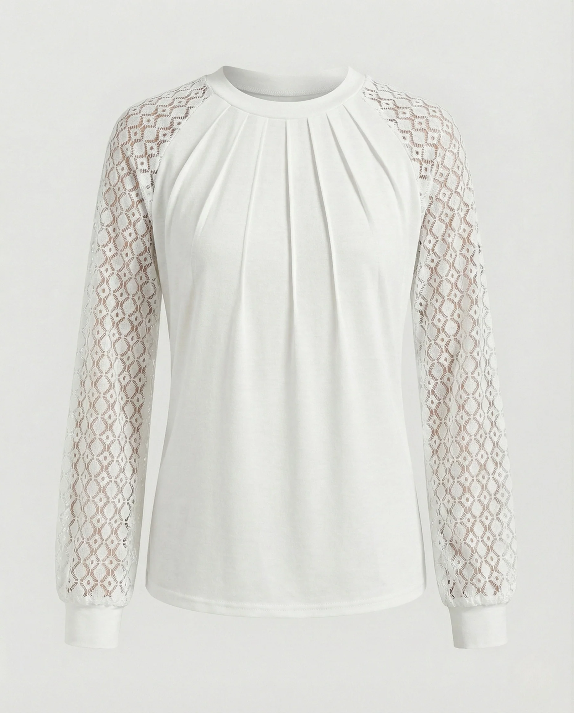 Damen Bluse Spitze elegant - Image 10