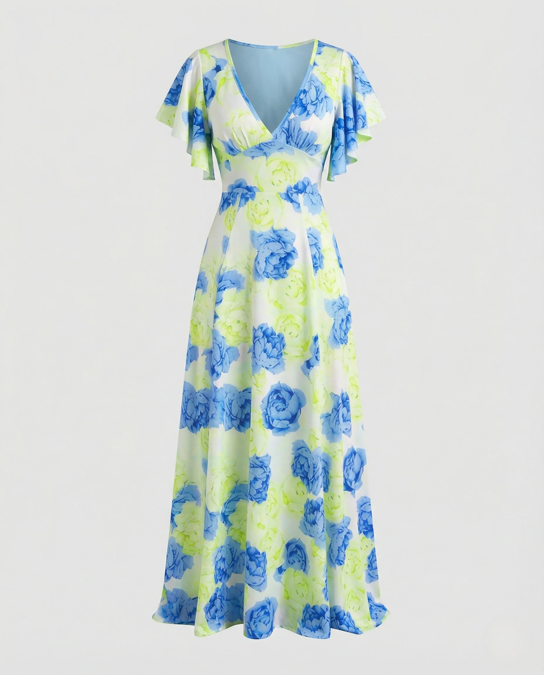 Damen Abendkleid Drapé Look - Image 5