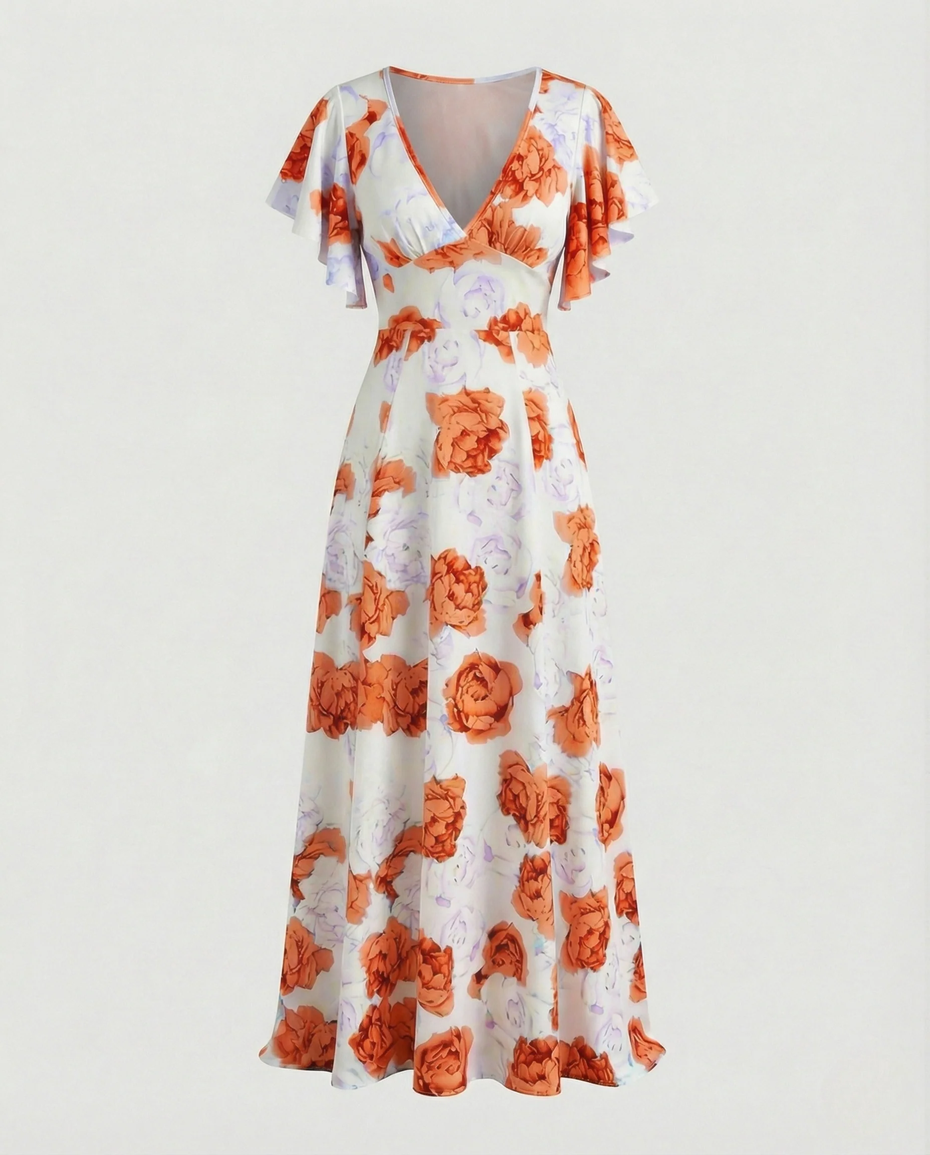 Damen Abendkleid Drapé Look - Image 6