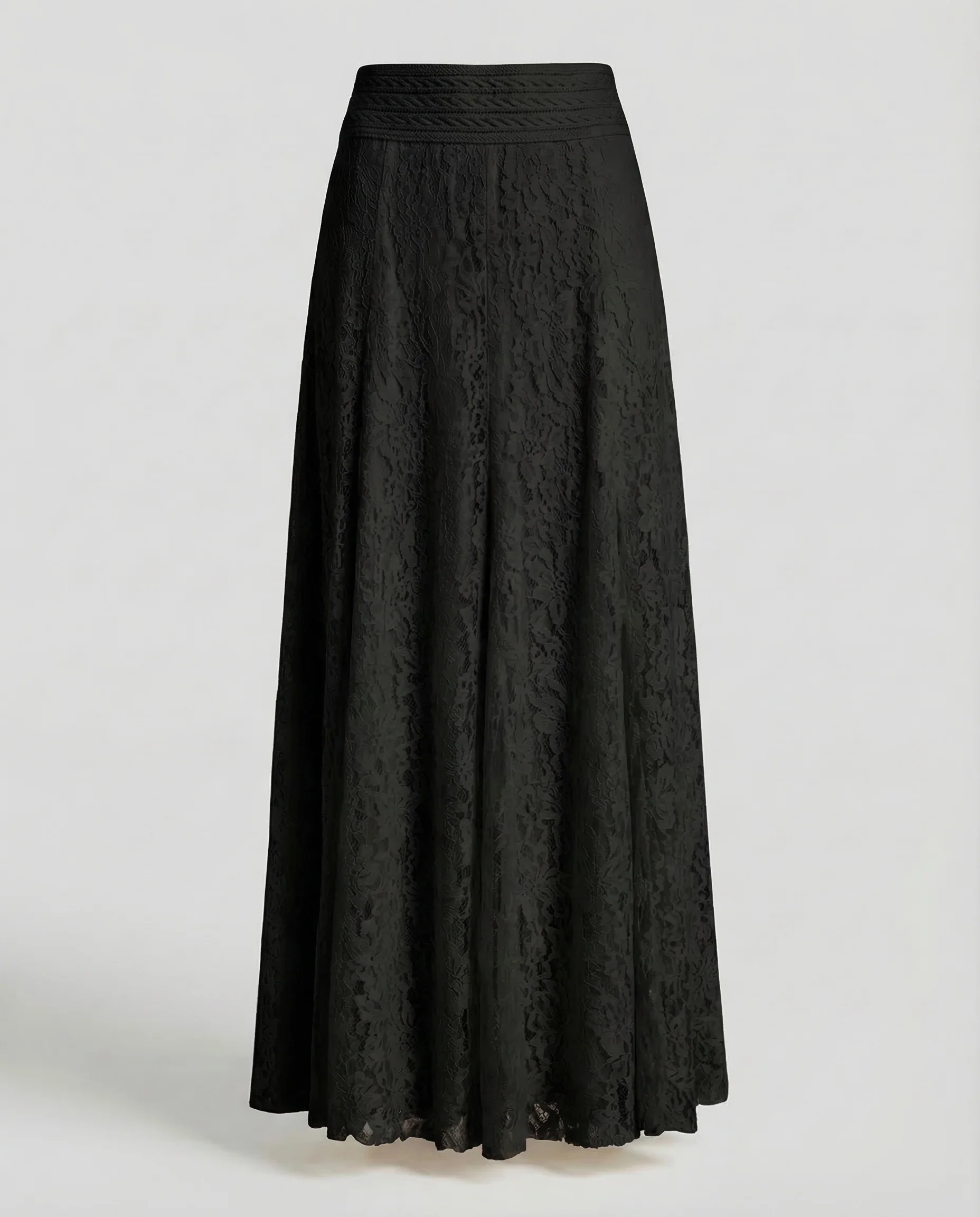 Damen Spitzen Maxirock Festlich - Image 5