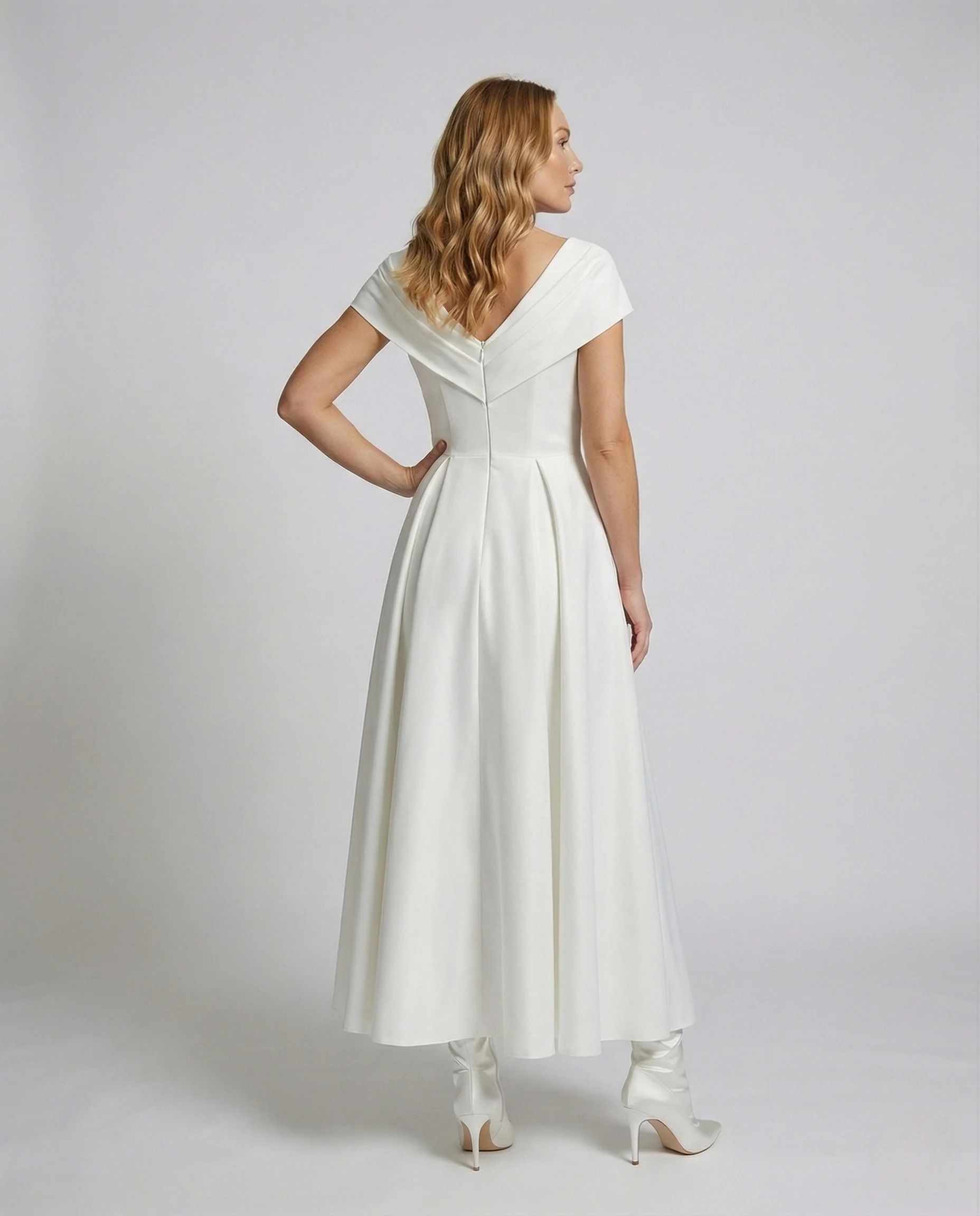 Damen Festliches Maxikleid mit Wickeloberteil - Image 2