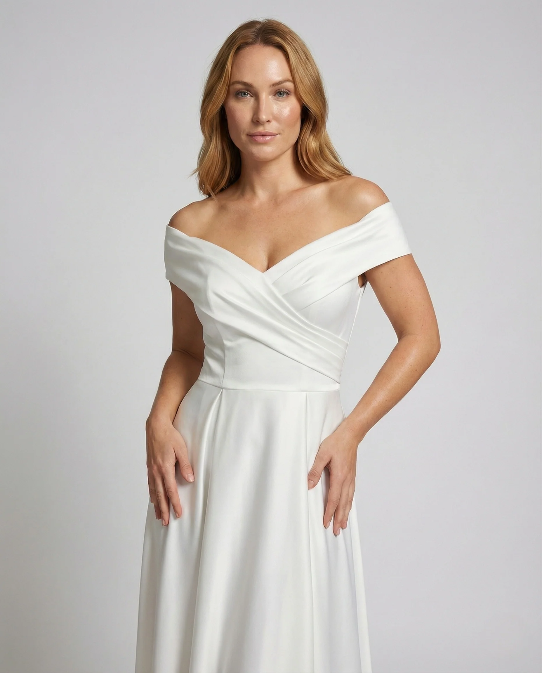 Damen Festliches Maxikleid mit Wickeloberteil - Image 3