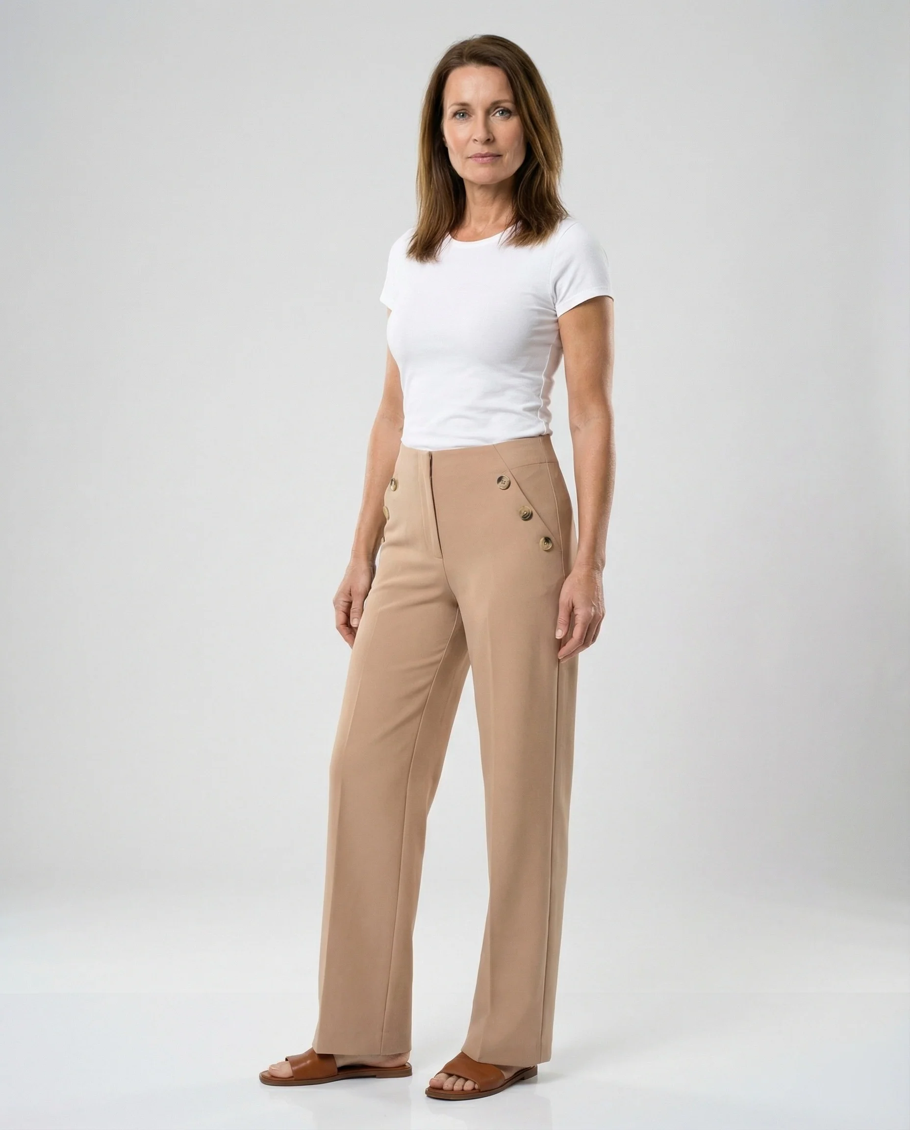 Damen Jumpsuit elegant mit weitem Bein - Image 3
