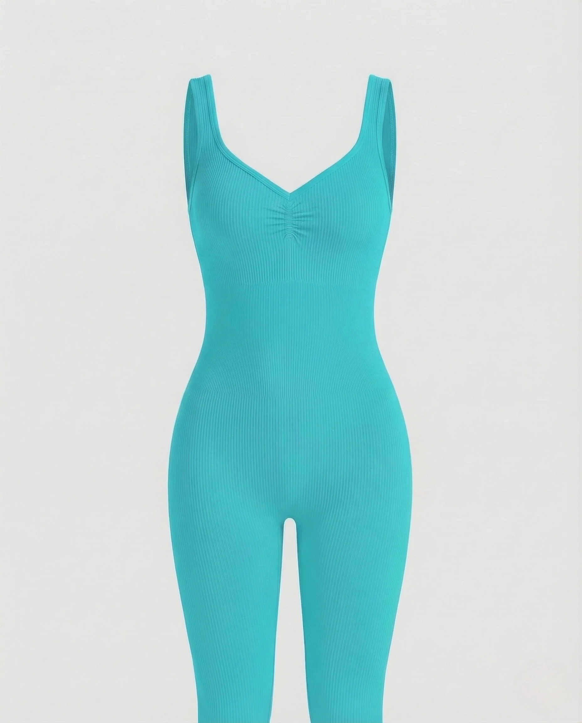 Damen Rippstrick Overall Nahtlos - Image 11