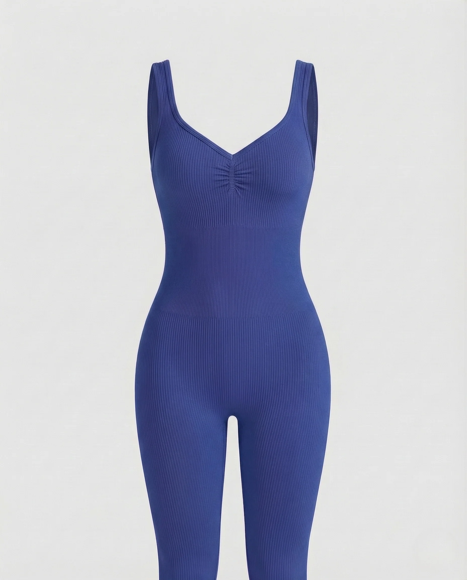 Damen Rippstrick Overall Nahtlos - Image 7
