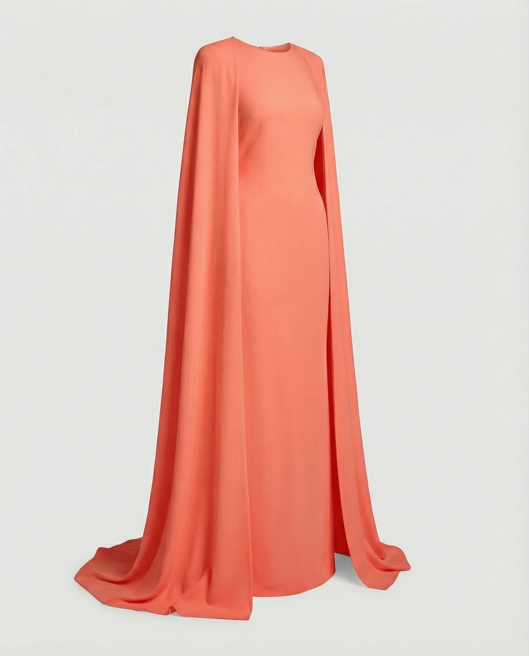 Damen Abendkleid elegant mit Cape - Image 6