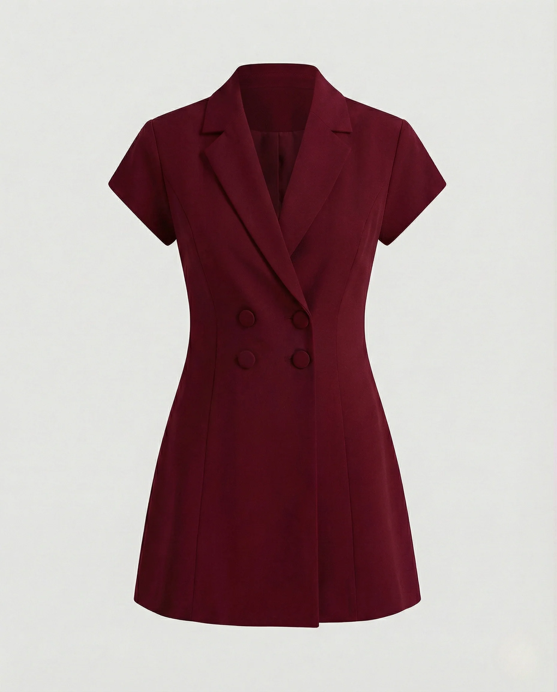 Etuikleid Doppelreiher Mit Revers Damen - Image 6