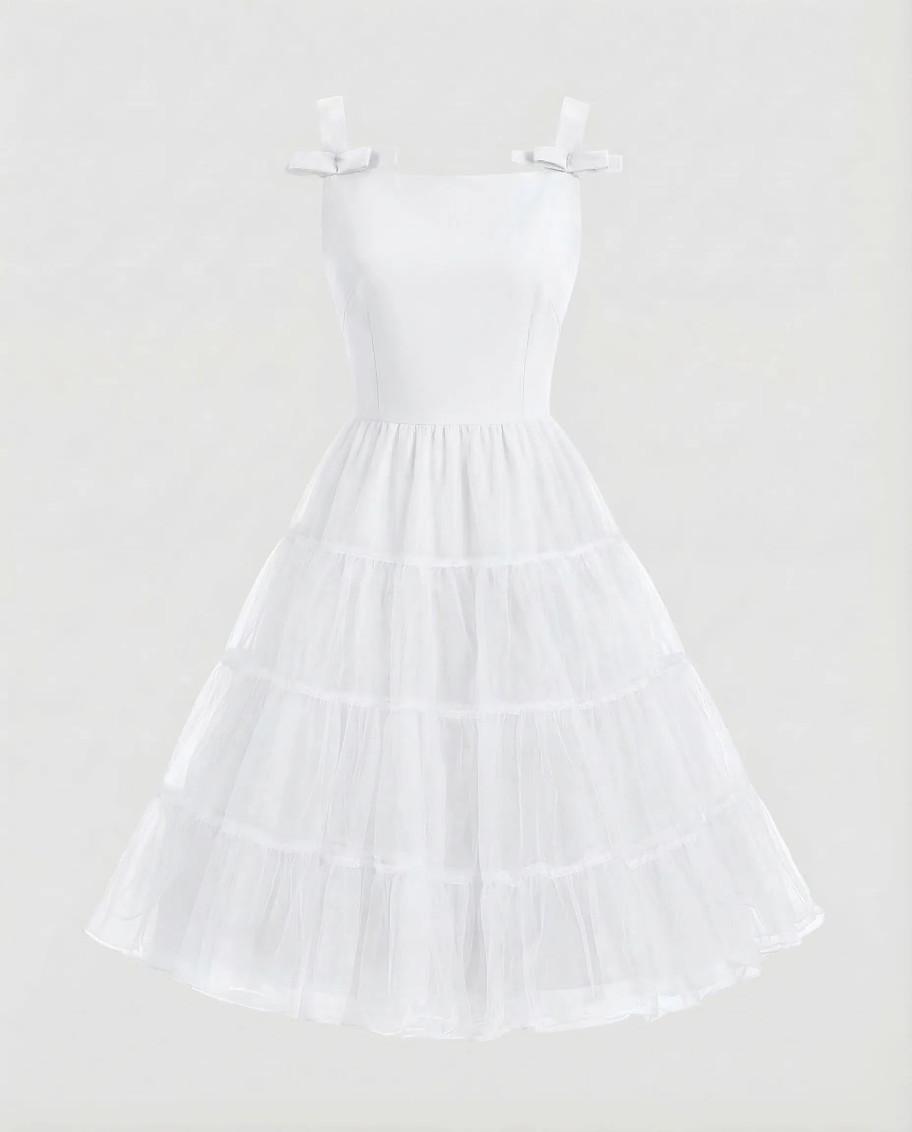 Damen Kleid Tellerrock Figurbetont - Image 10
