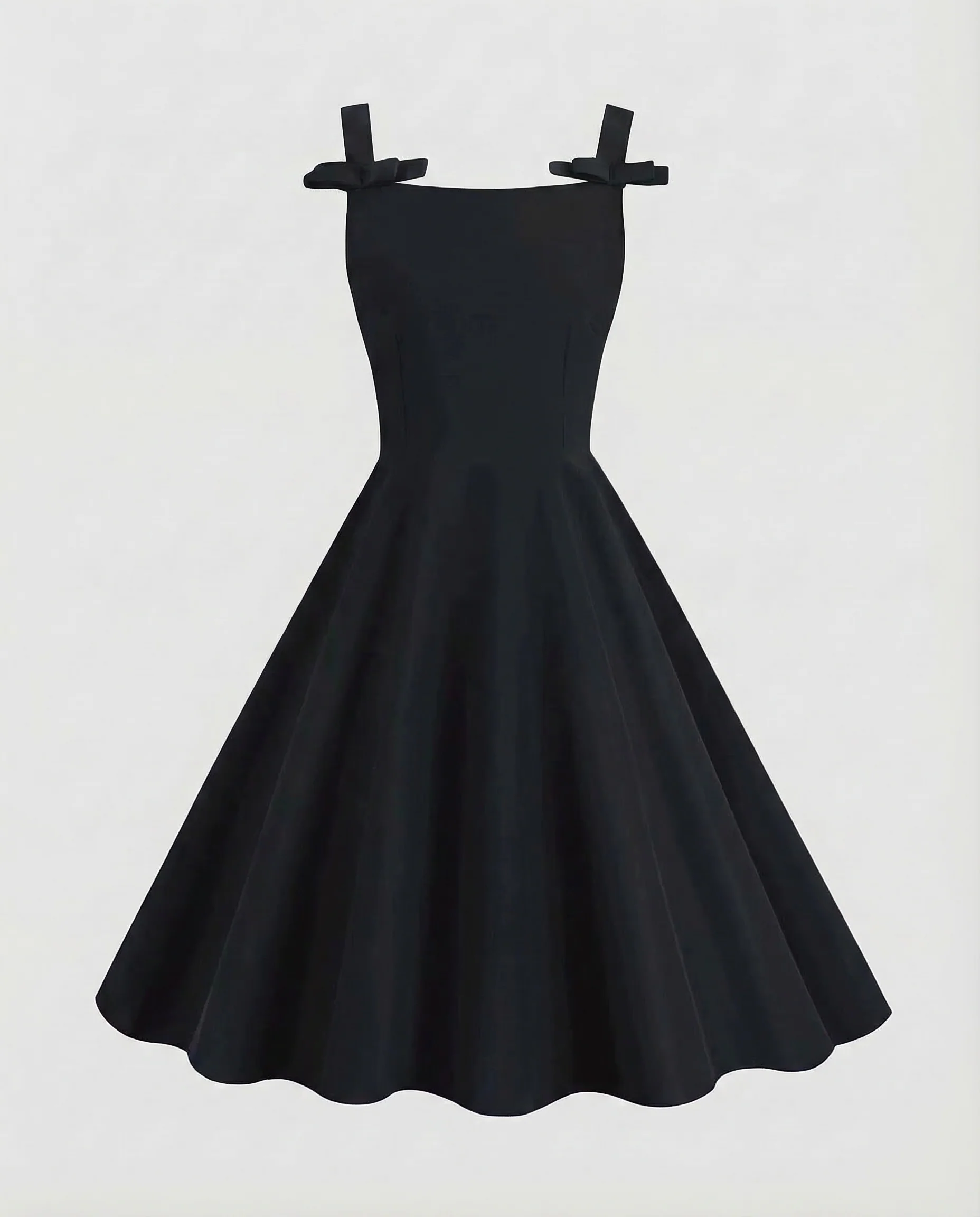 Damen Kleid Tellerrock Figurbetont - Image 6