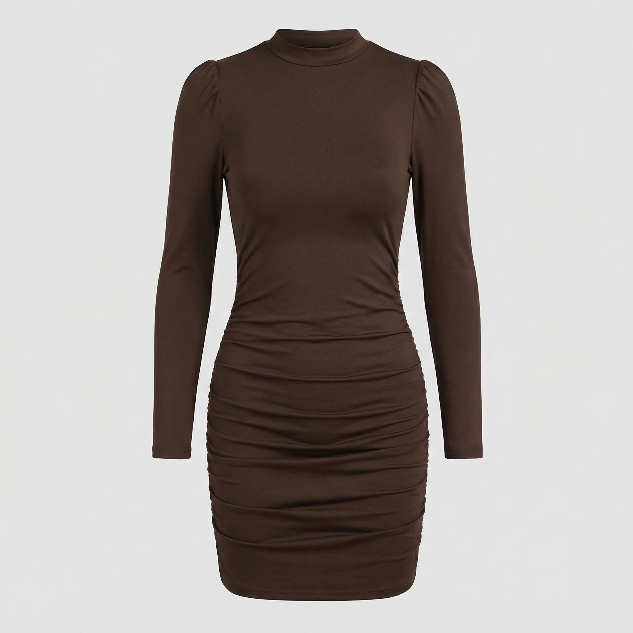 Damen Minikleid Langarm figurbetont - Image 6