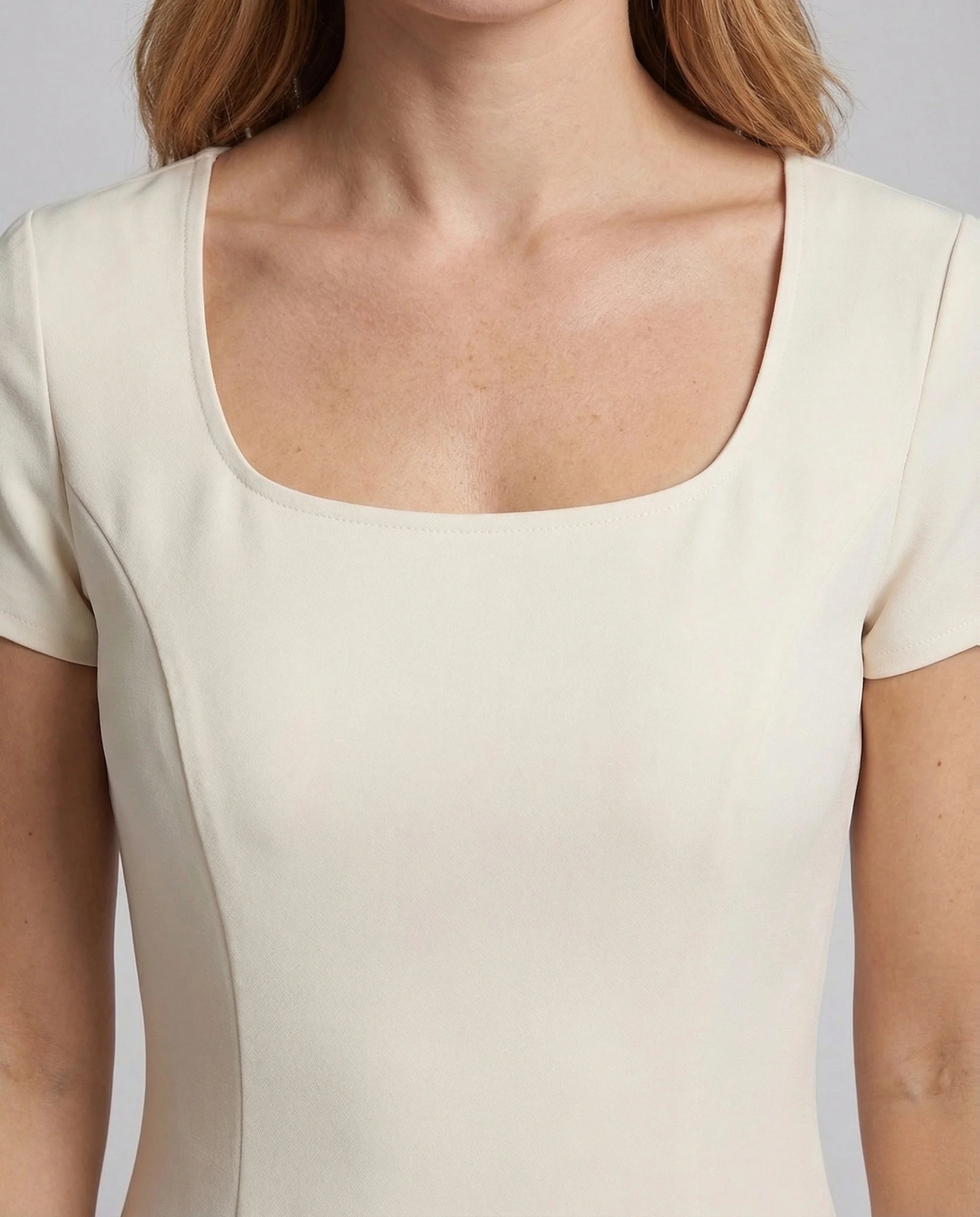 Damen Figurbetontes Maxikleid mit Glockenrock - Image 3