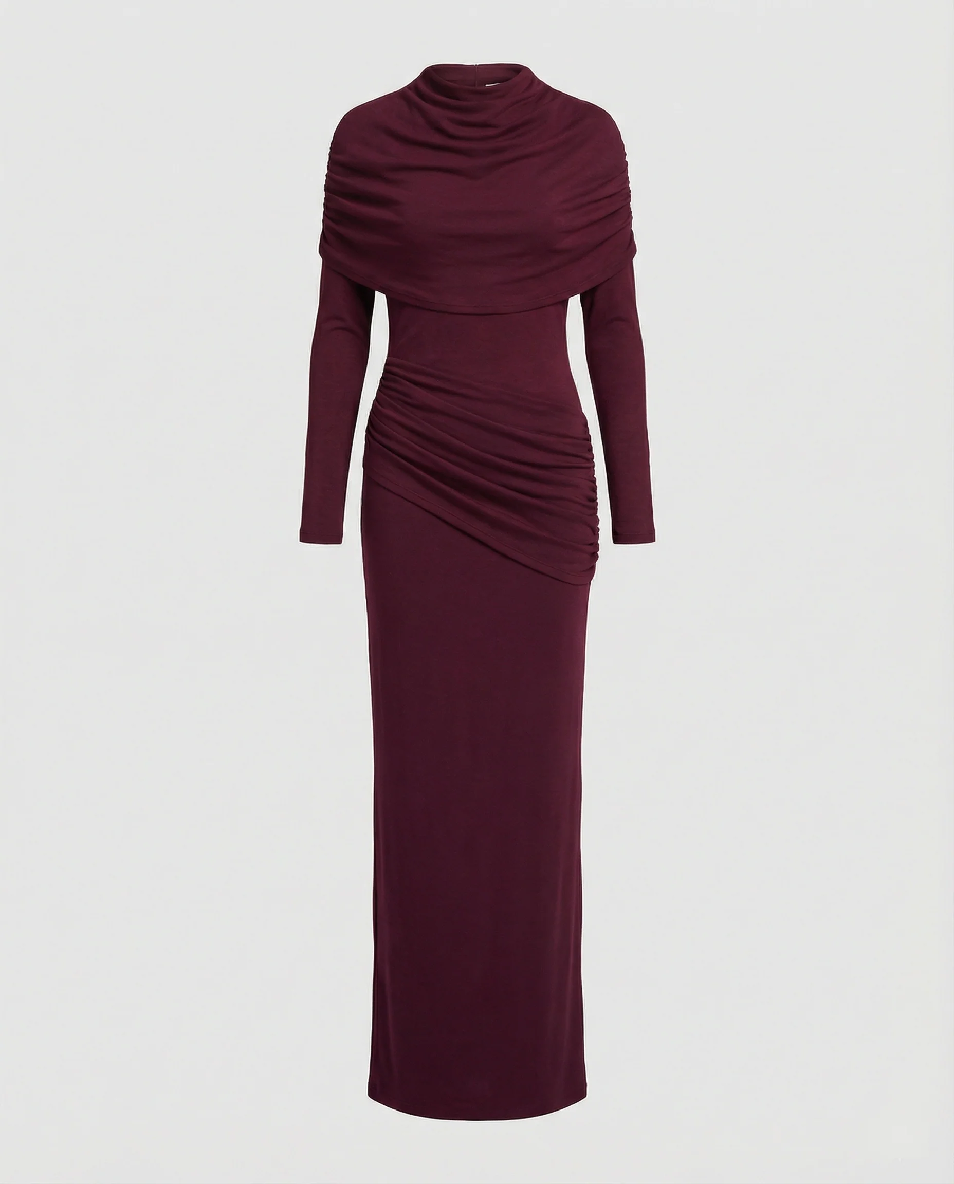 Damen Maxikleid mit Drapierung - Image 4