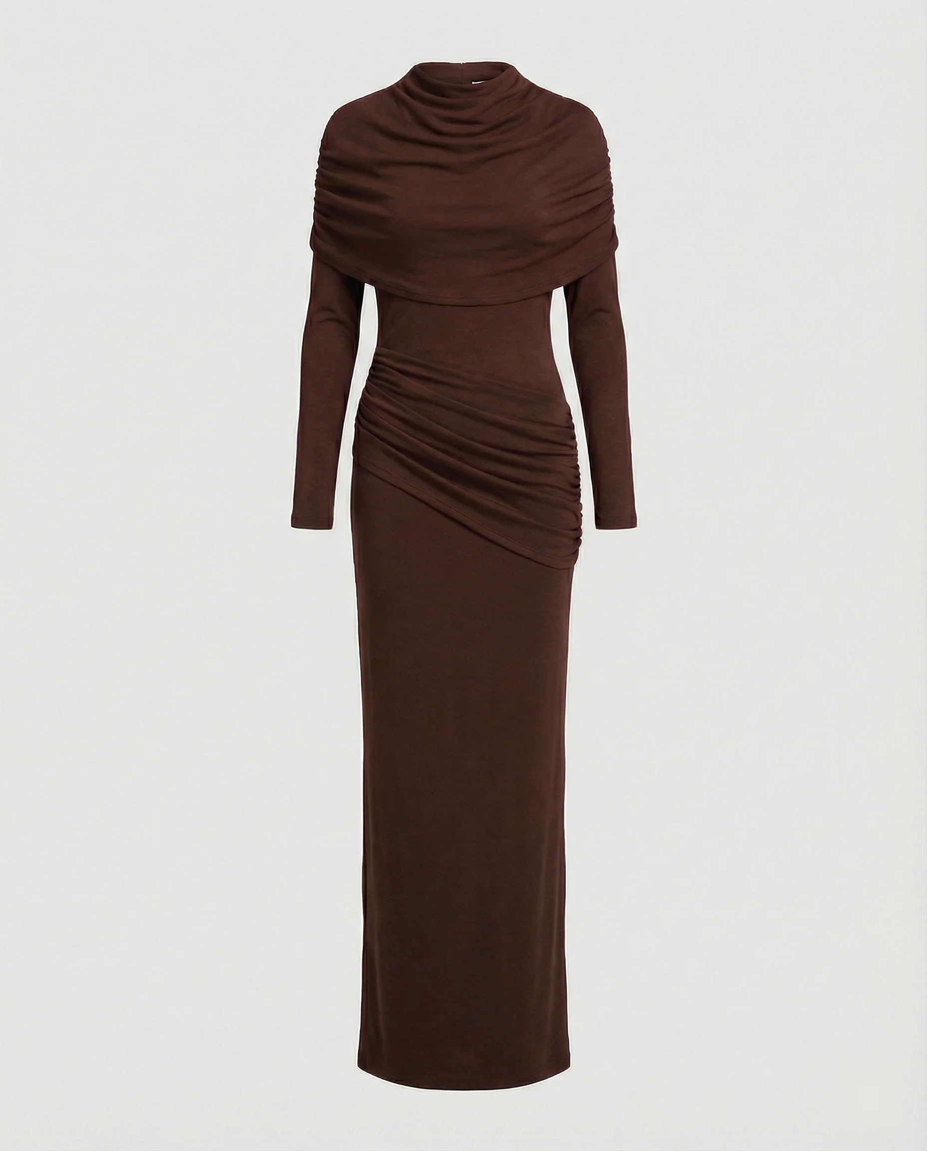 Damen Maxikleid mit Drapierung - Image 5