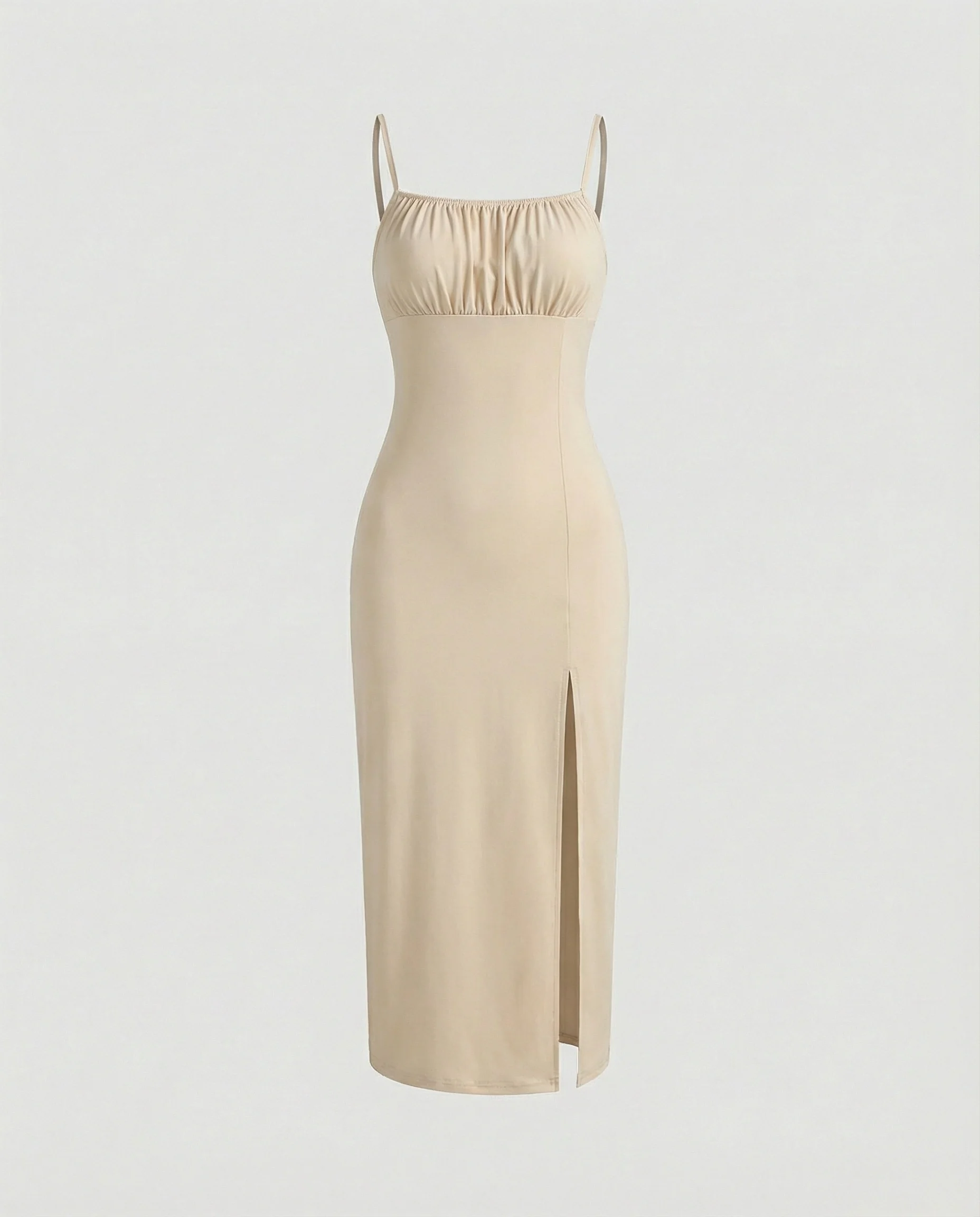 Damen Midikleid floral mit Schlitz - Image 13