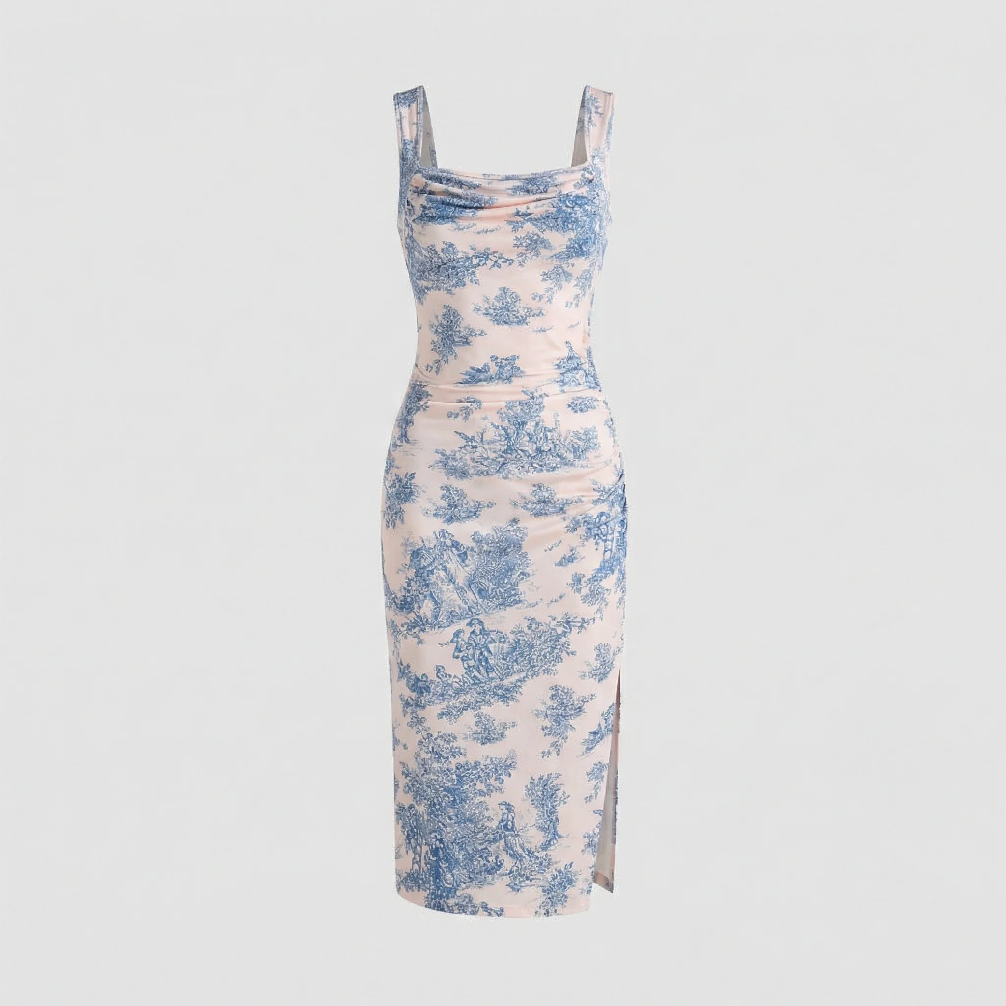 Damen Freizeitkleid Midi figurbetont - Image 4