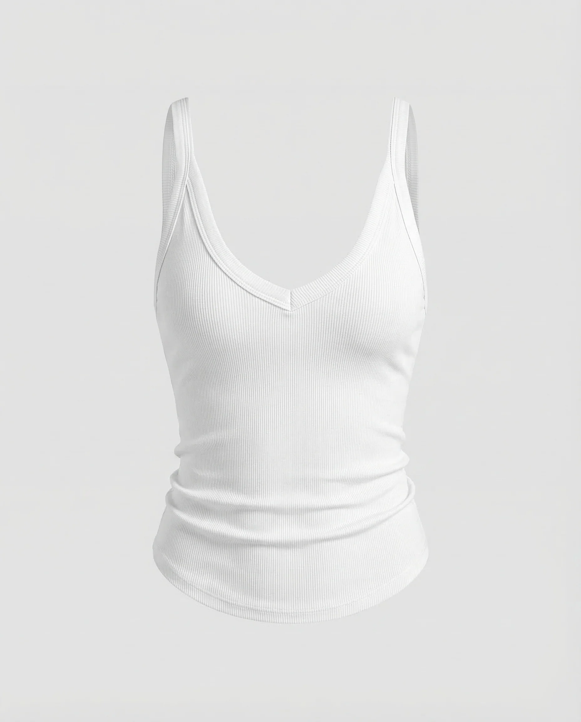 Damen Ripp Top Figurbetont - Image 4