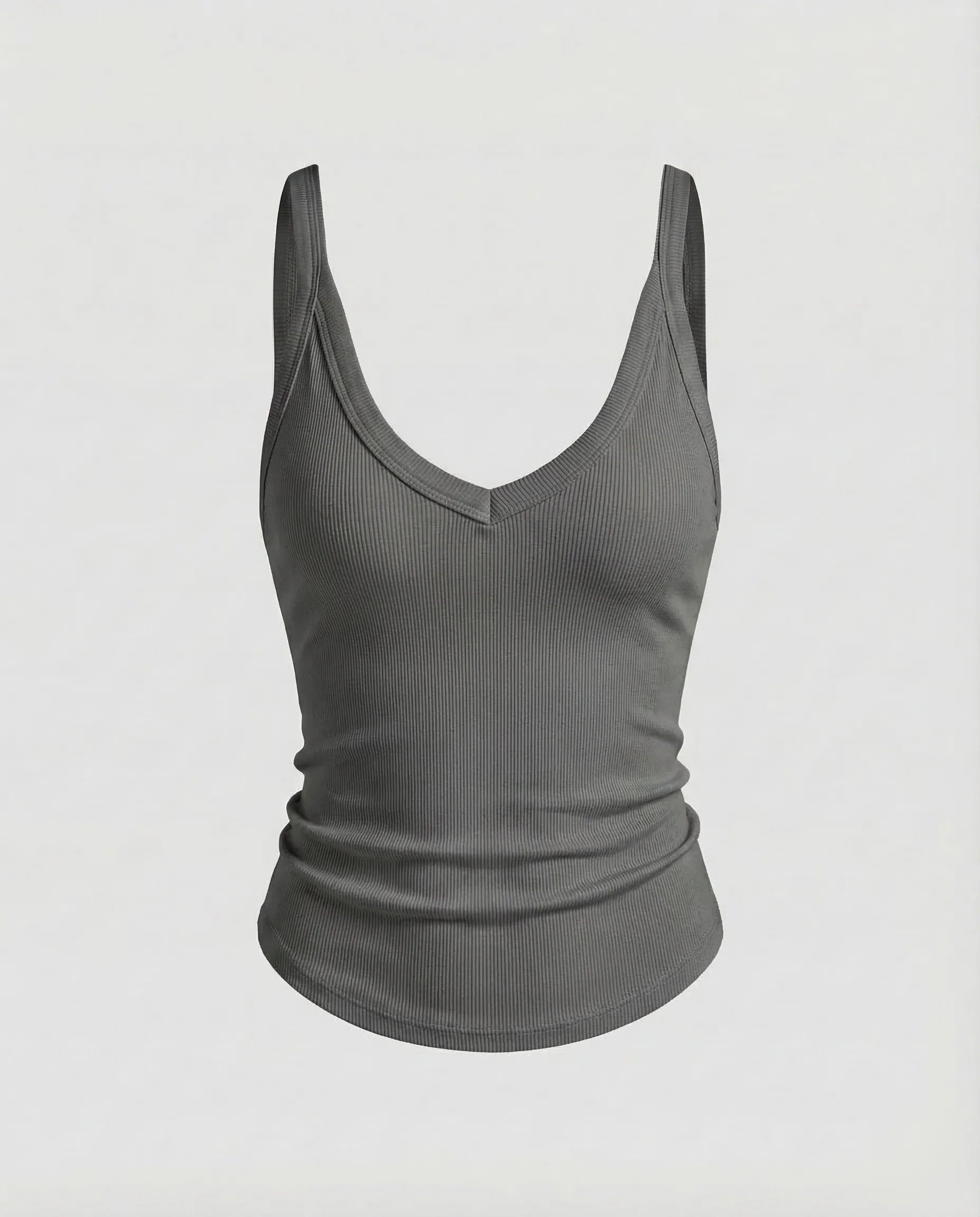 Damen Ripp Top Figurbetont - Image 5