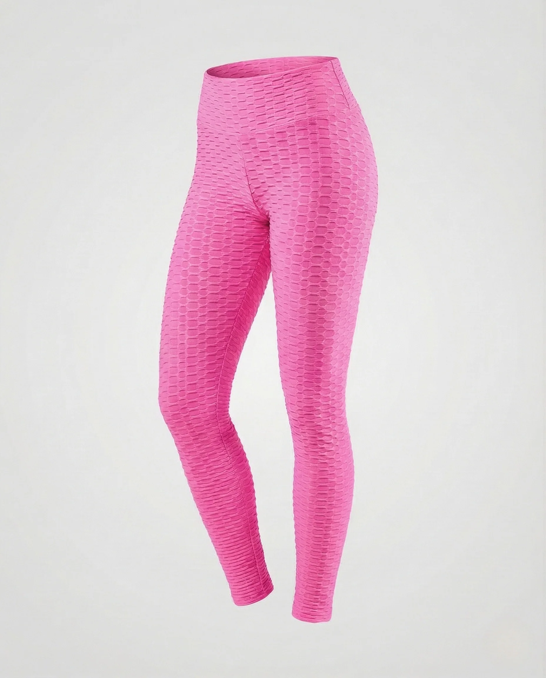 Damen Push-Up Leggings mit Wabenstruktur & hoher Taille - Image 13
