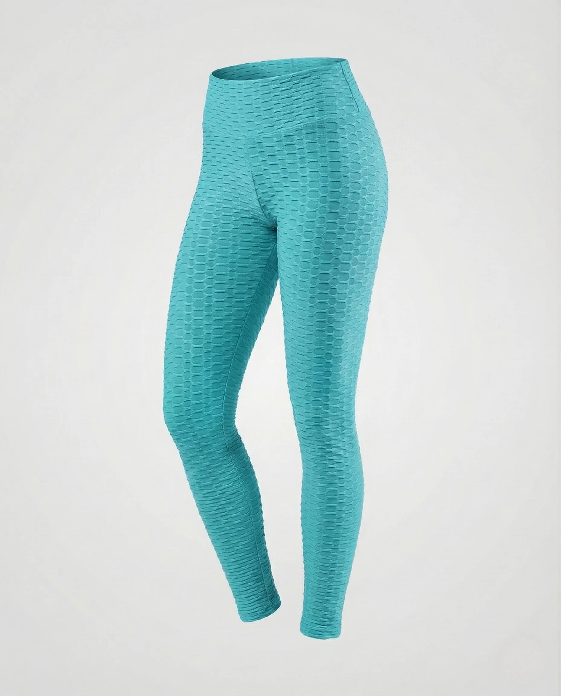 Damen Push-Up Leggings mit Wabenstruktur & hoher Taille - Image 15