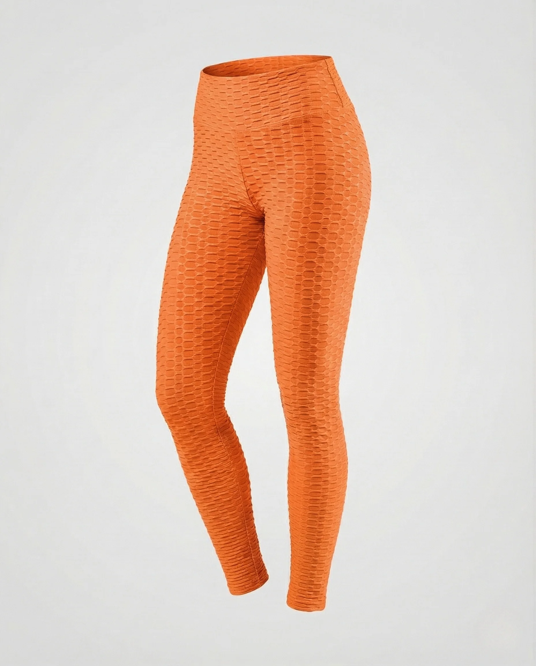 Damen Push-Up Leggings mit Wabenstruktur & hoher Taille - Image 17