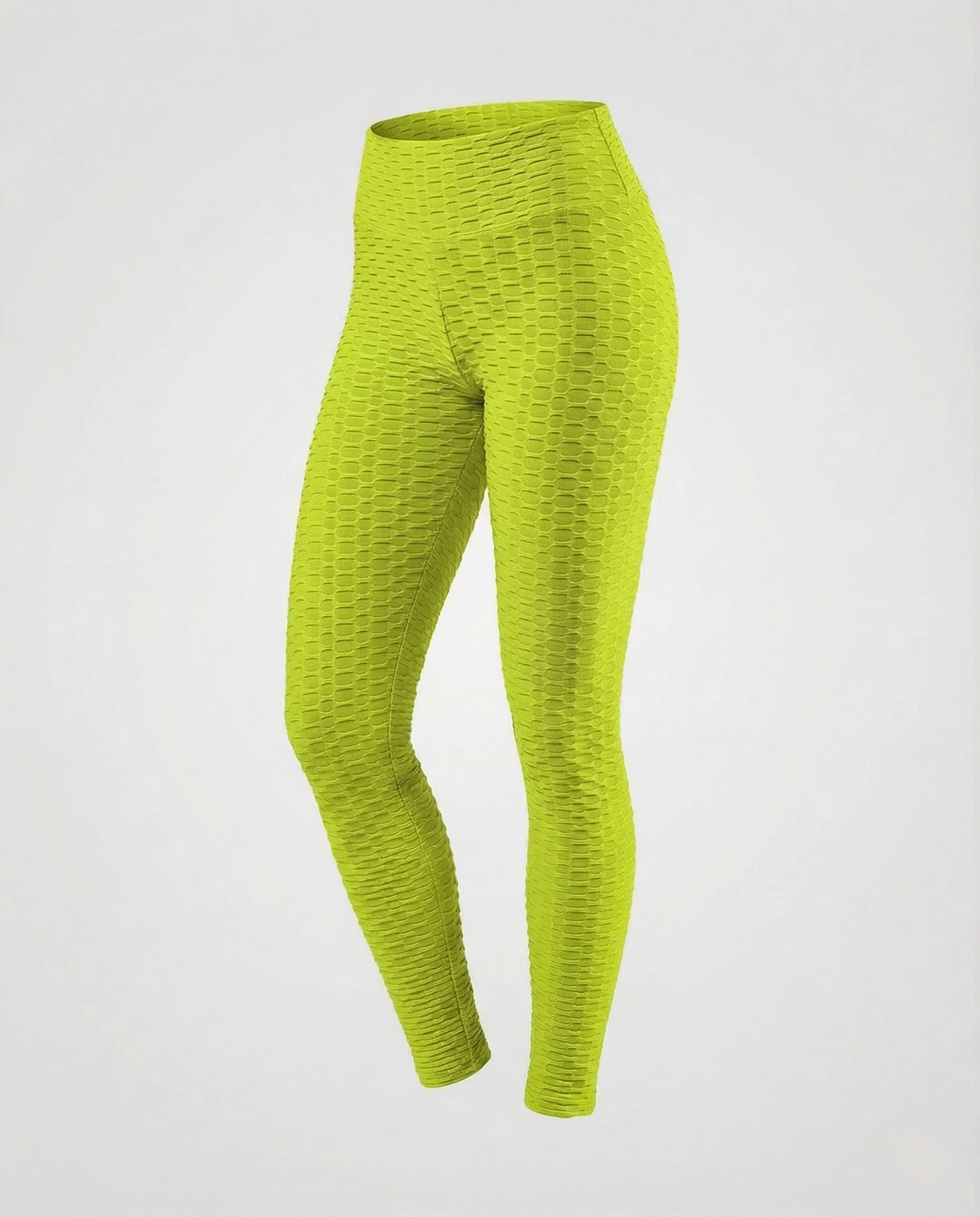 Damen Push-Up Leggings mit Wabenstruktur & hoher Taille - Image 18