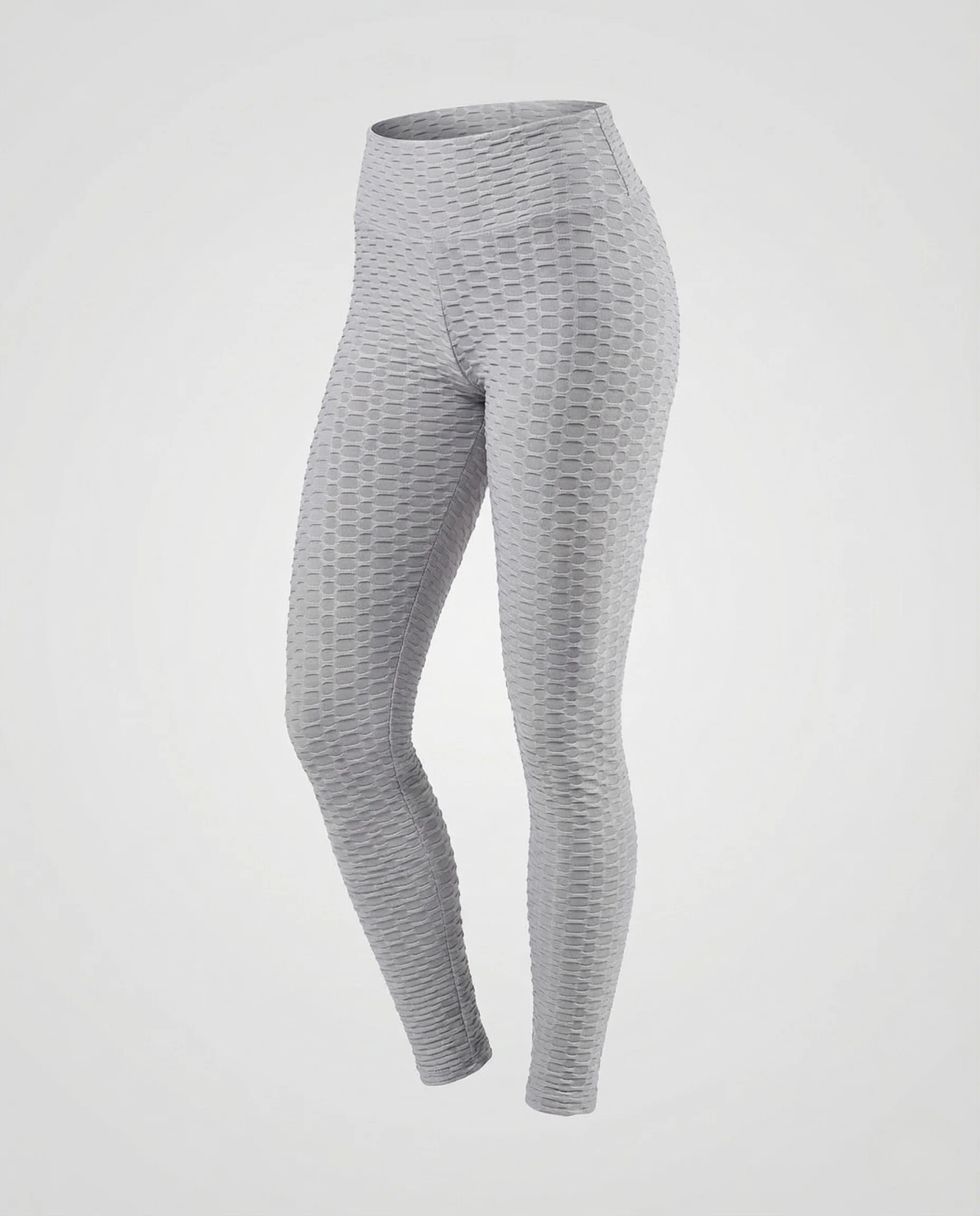 Damen Push-Up Leggings mit Wabenstruktur & hoher Taille - Image 5