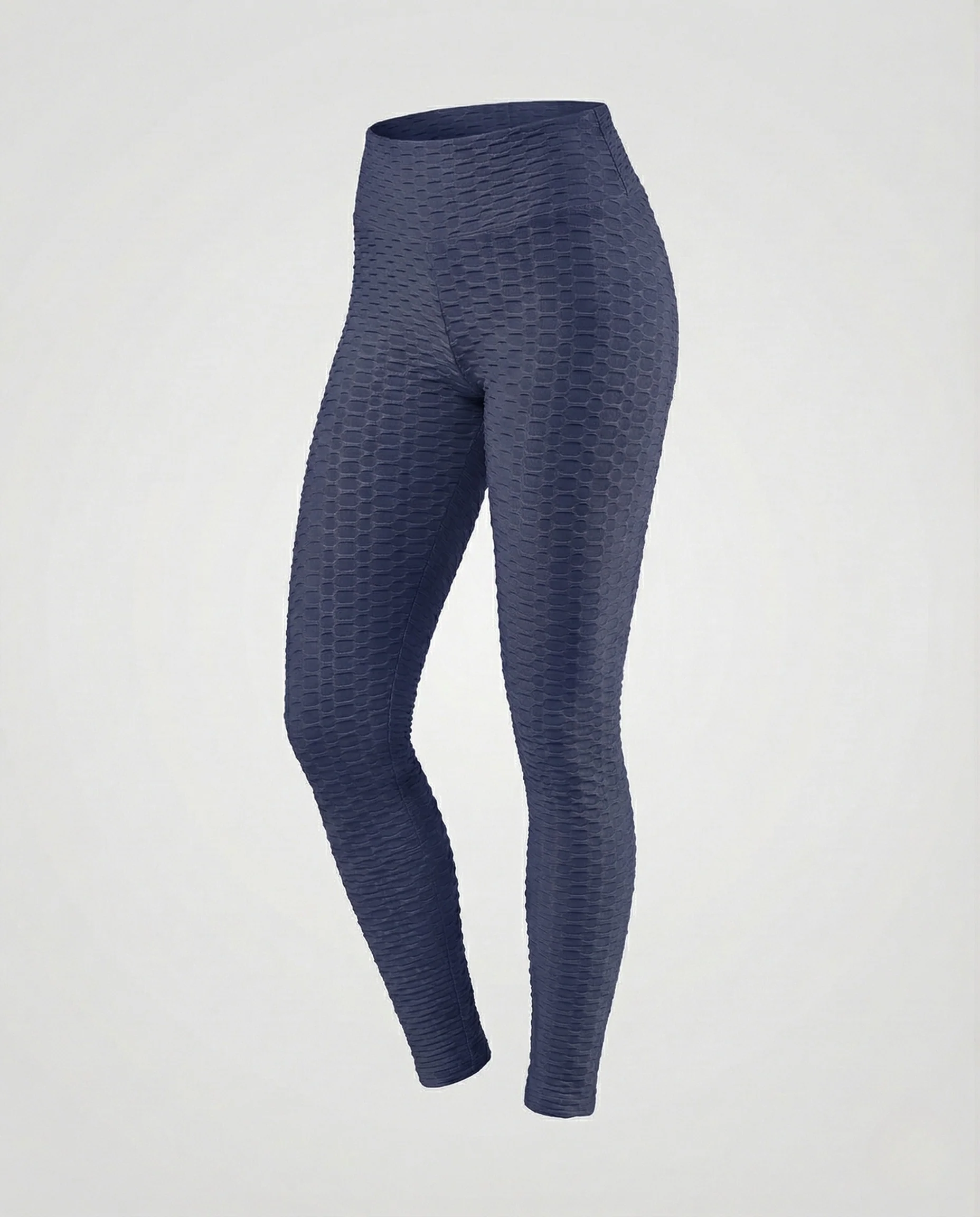 Damen Push-Up Leggings mit Wabenstruktur & hoher Taille - Image 8