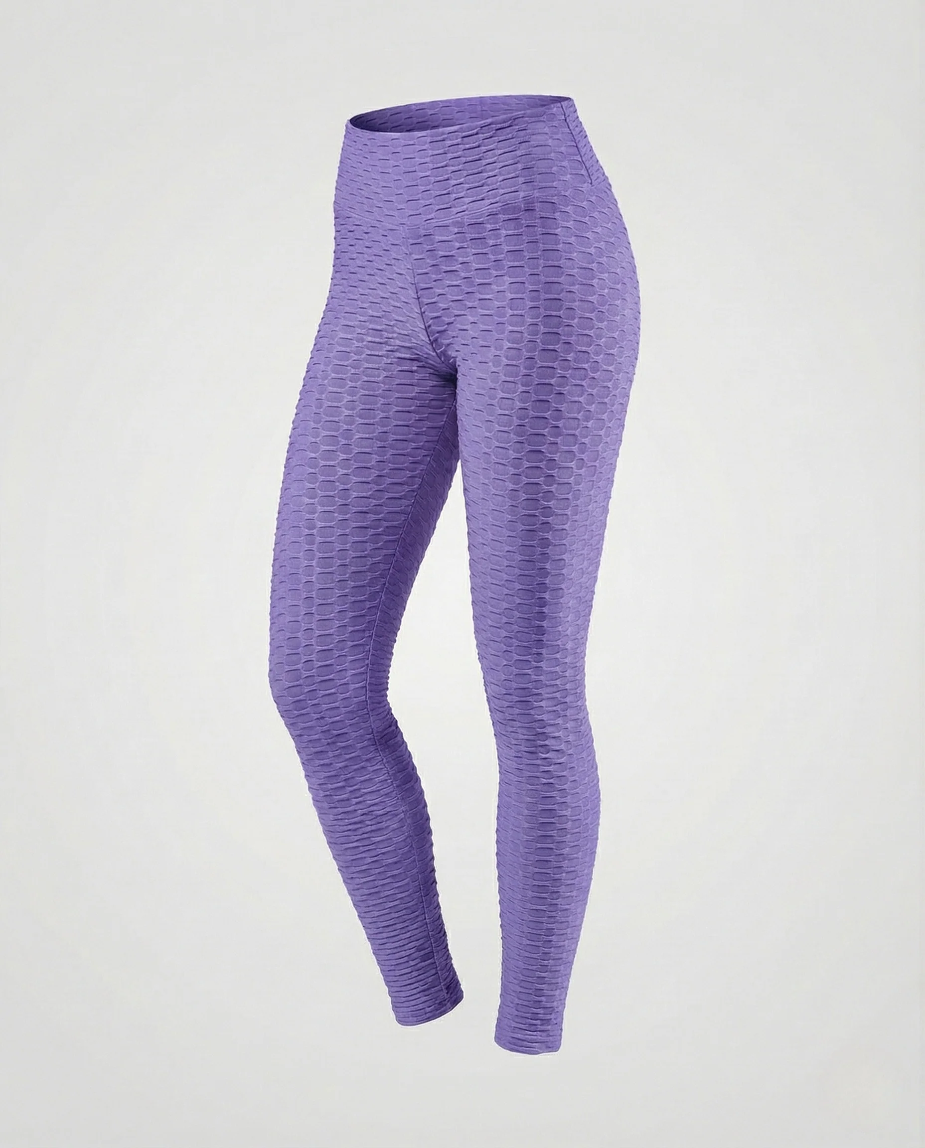 Damen Push-Up Leggings mit Wabenstruktur & hoher Taille - Image 9