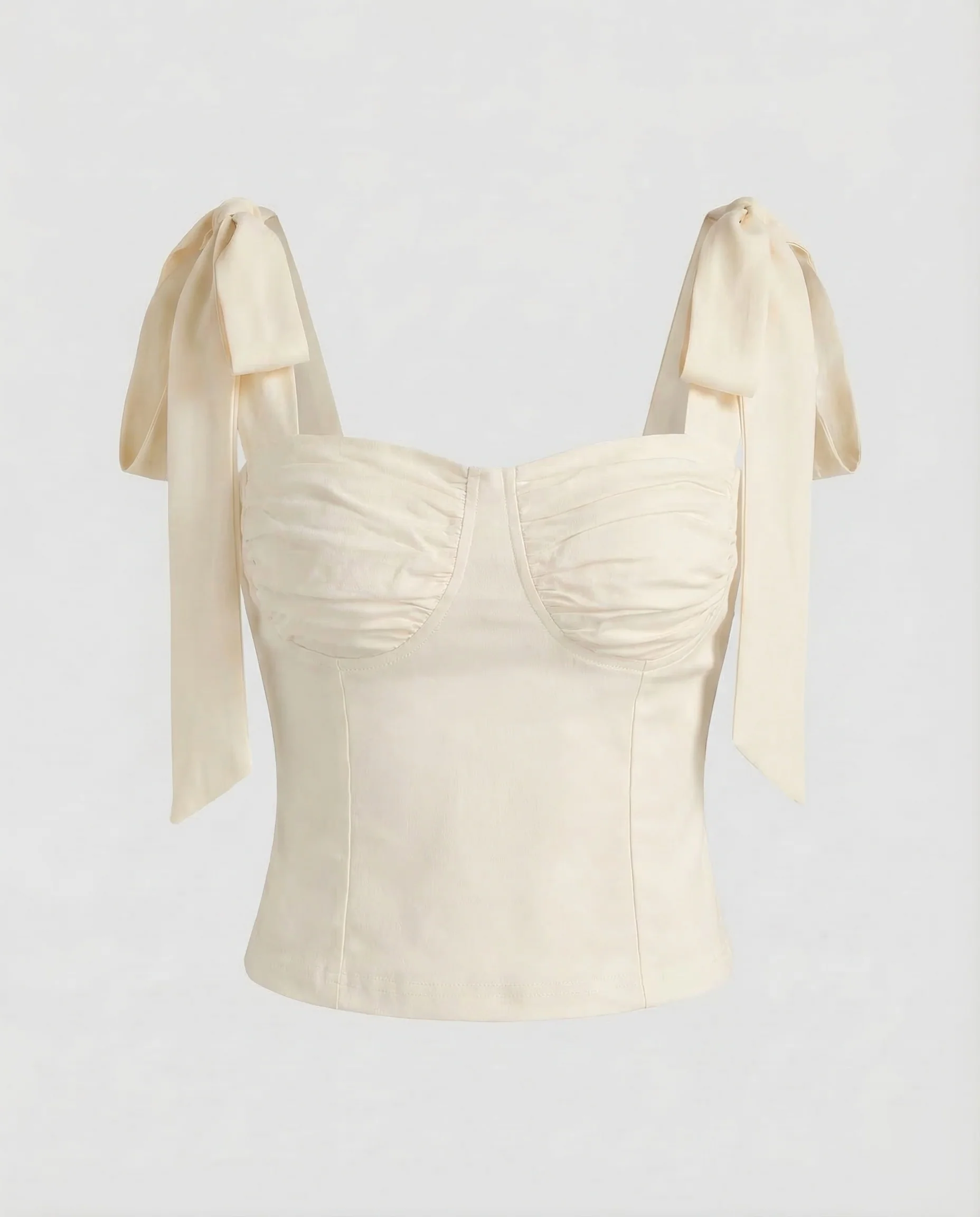 Damen Bustier Top Schleifenträger - Image 6