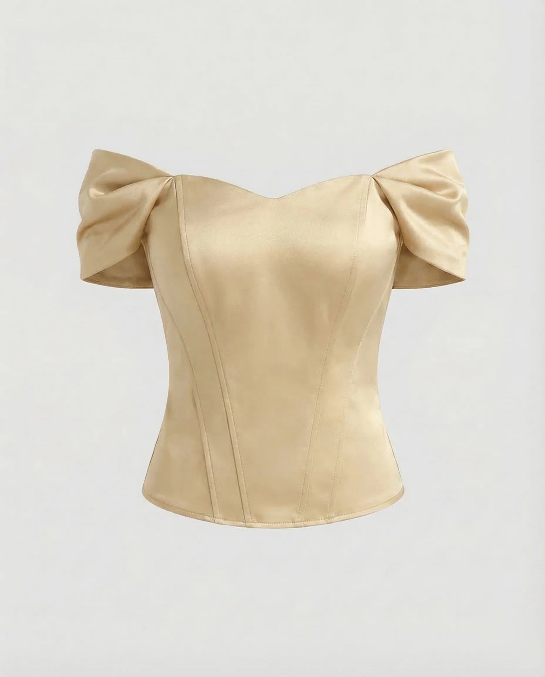 Damen Mieder Top Off Shoulder - Image 6