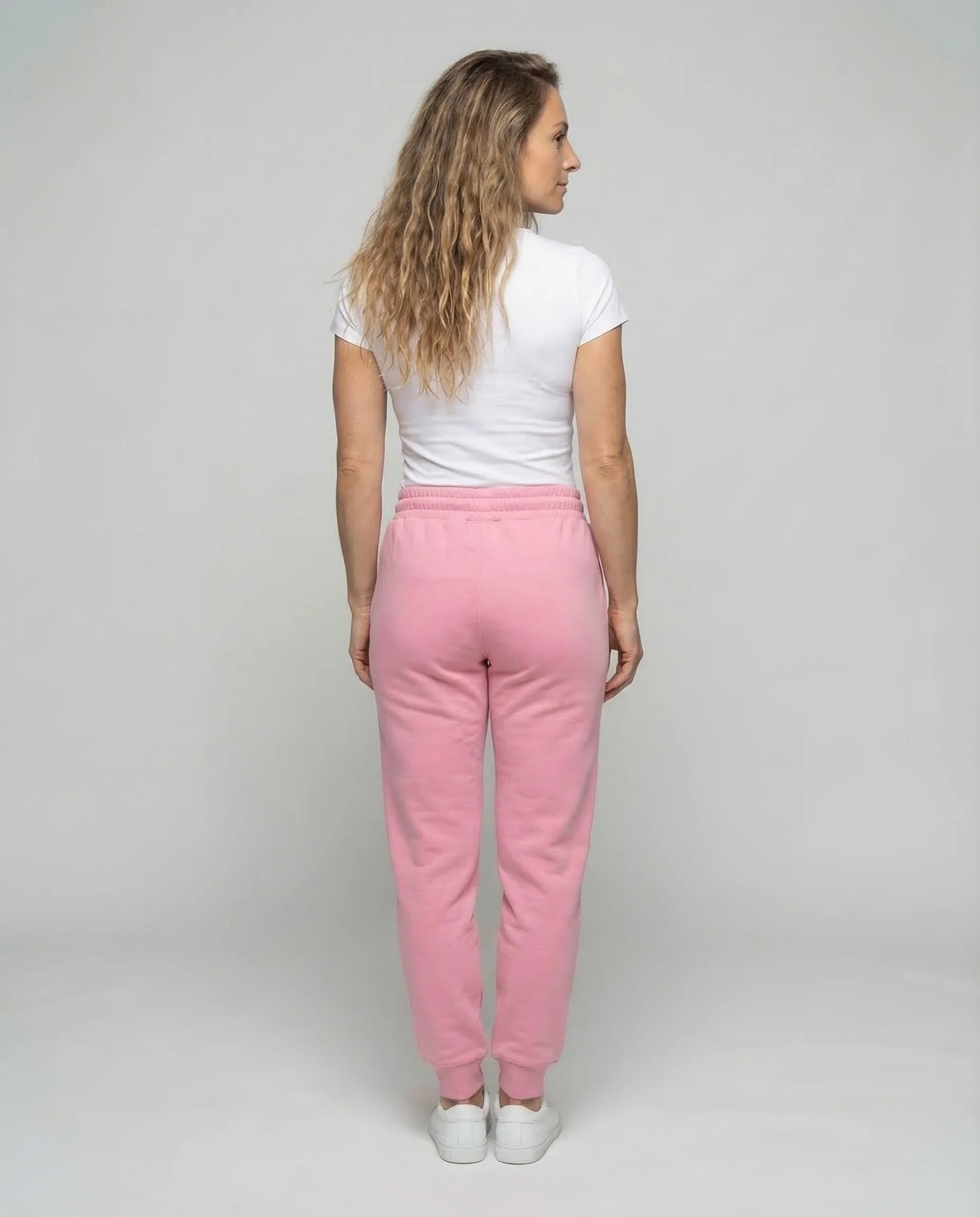 Damen Jogginghose Slim Kordelzug - Image 4