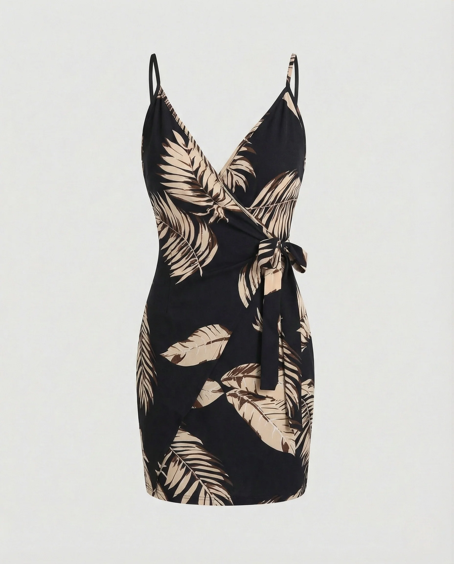 Damen Wickelkleid mit Spaghettiträgern - Image 7