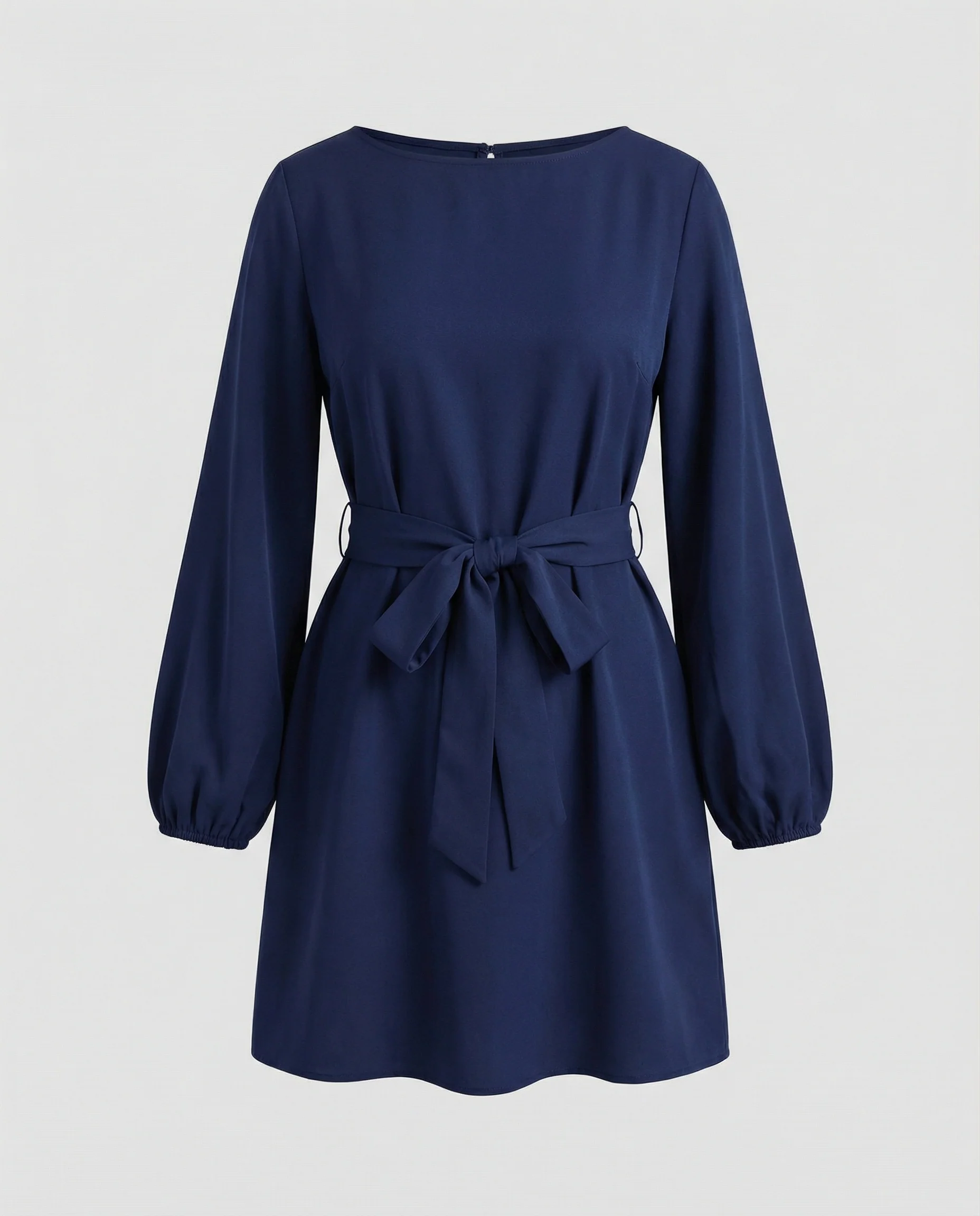 Damen Minikleid mit Bindegürtel - Image 7