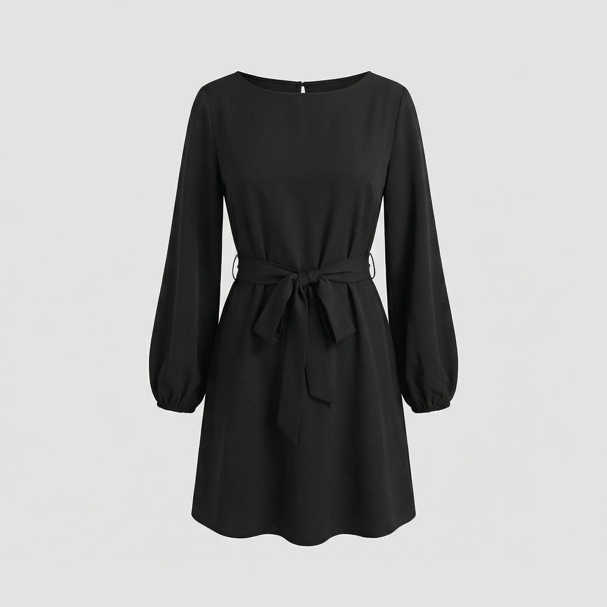 Damen Minikleid mit Bindegürtel - Image 8