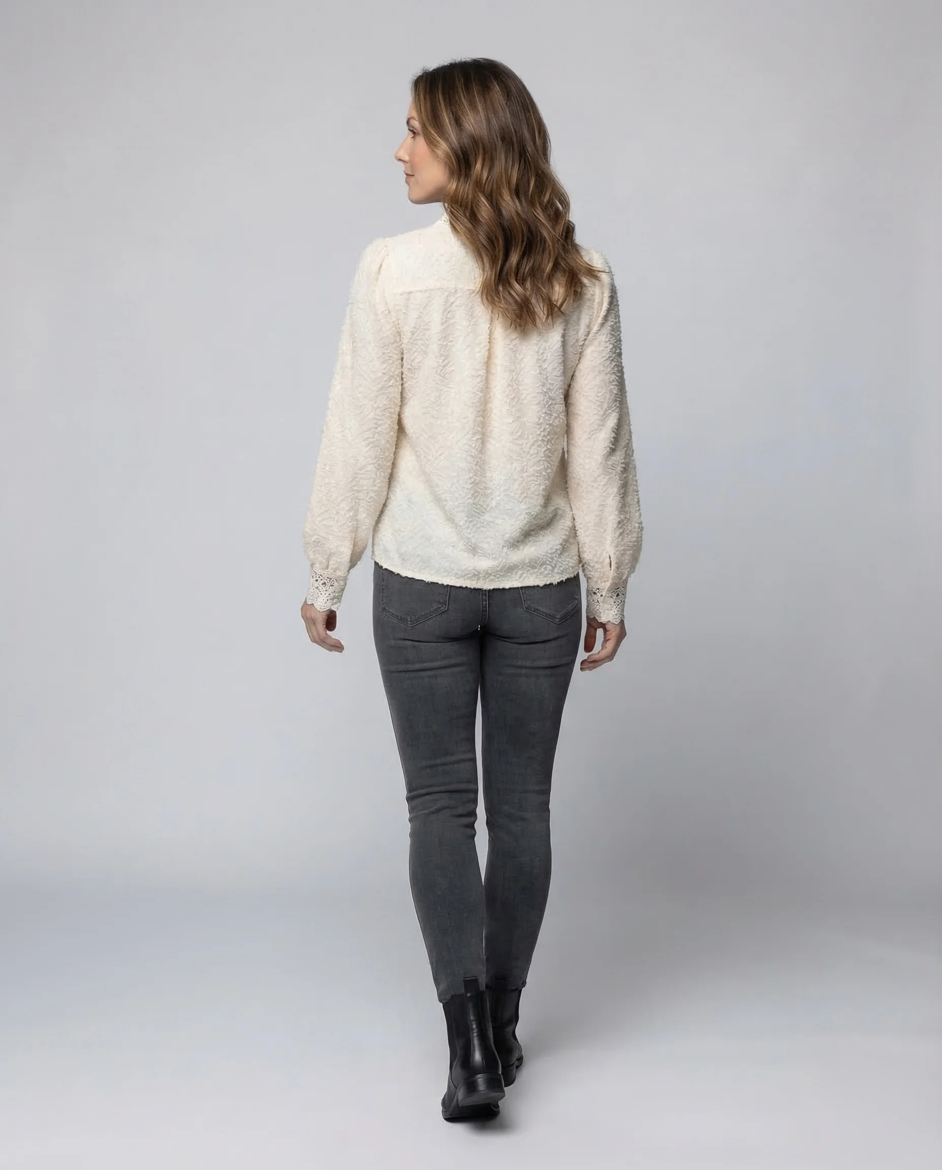 Damen Strickcardigan V Ausschnitt - Image 3