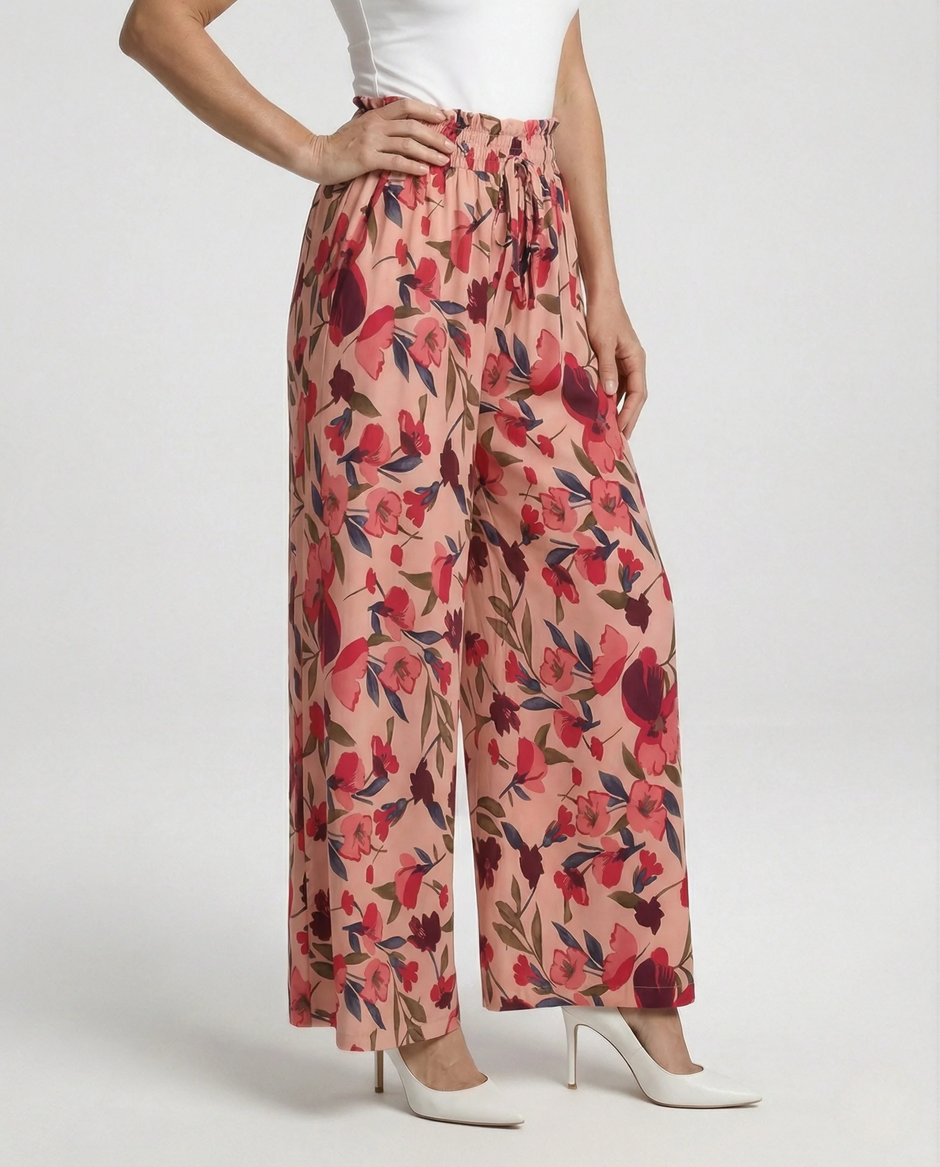 Freizeitkleidung Damen Sommerhose Weit - Image 2
