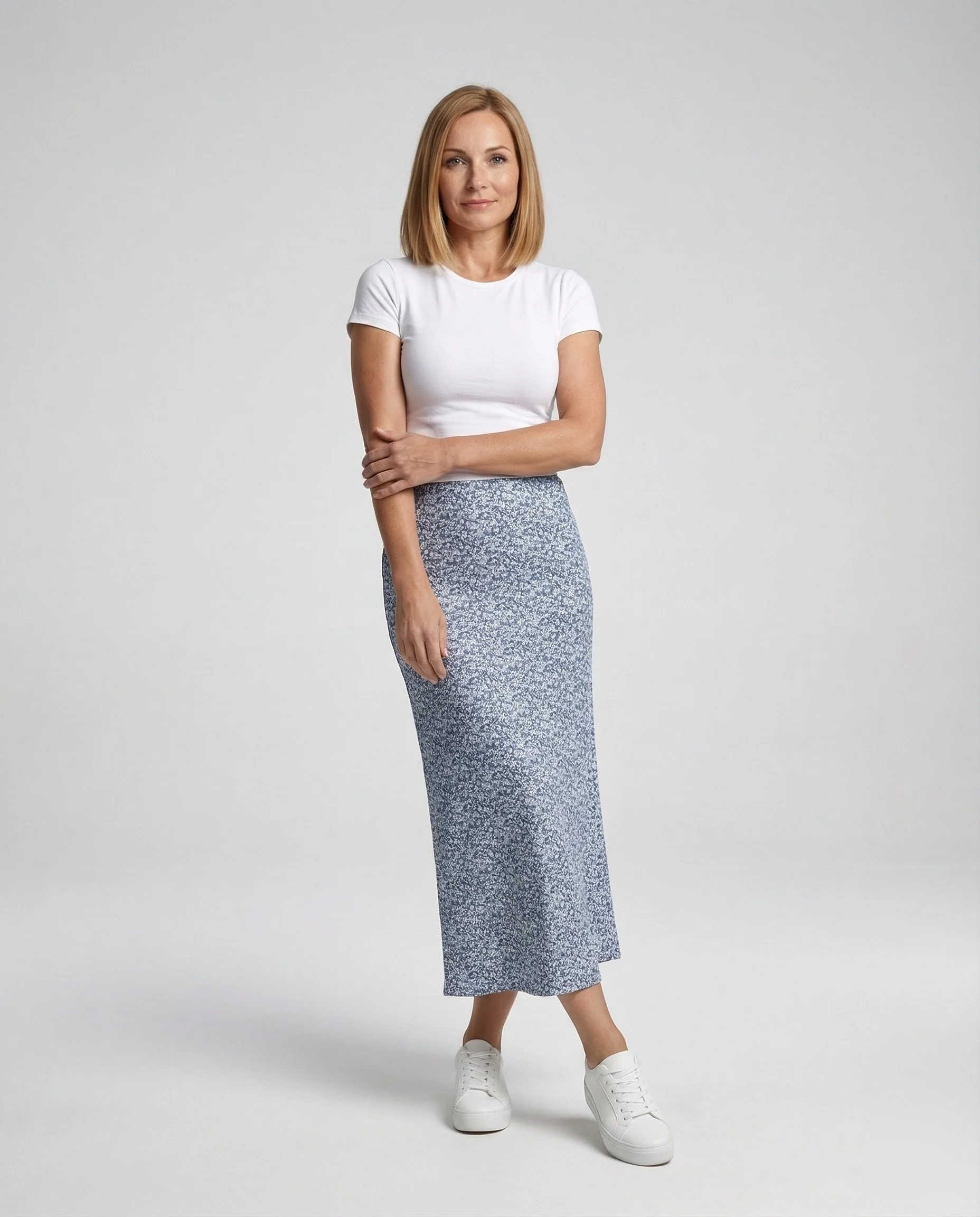 Maxirock Damen Floral