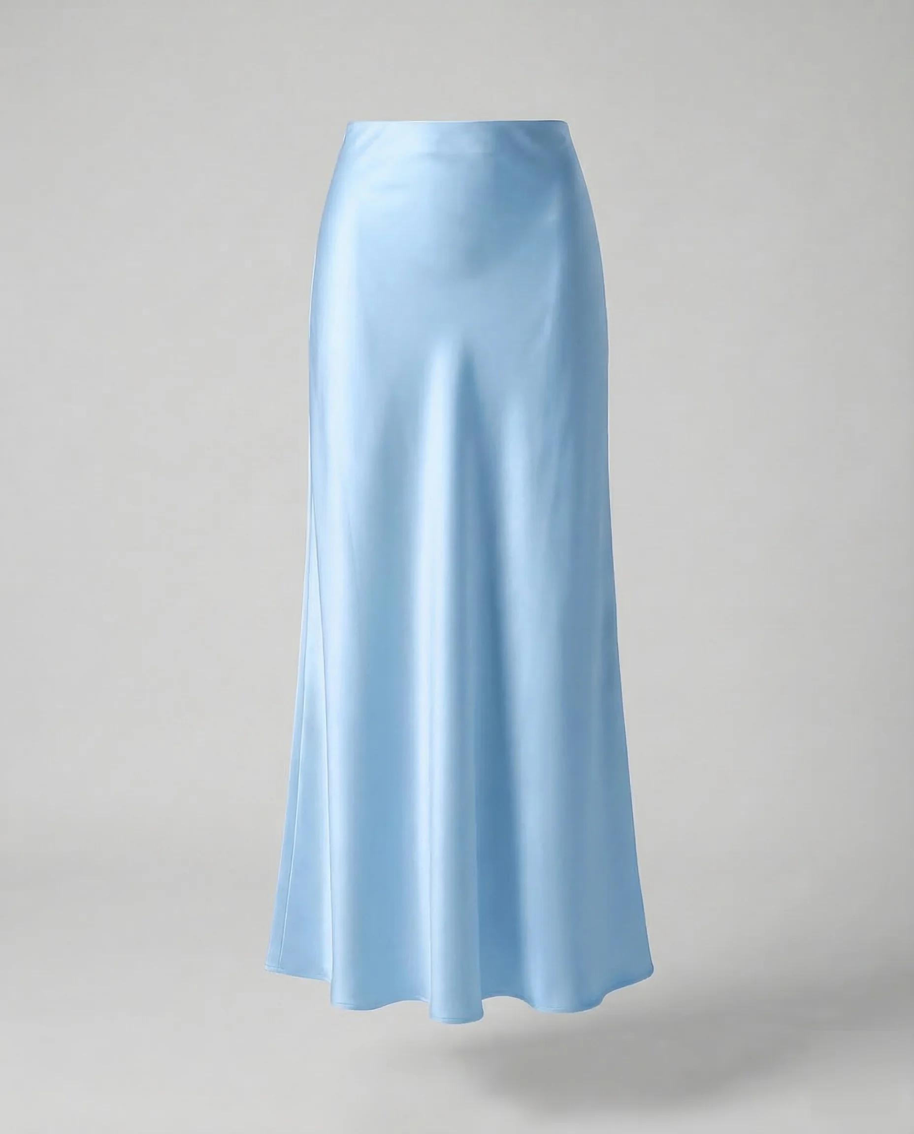 Damen Maxirock Satin High Waist - Image 10