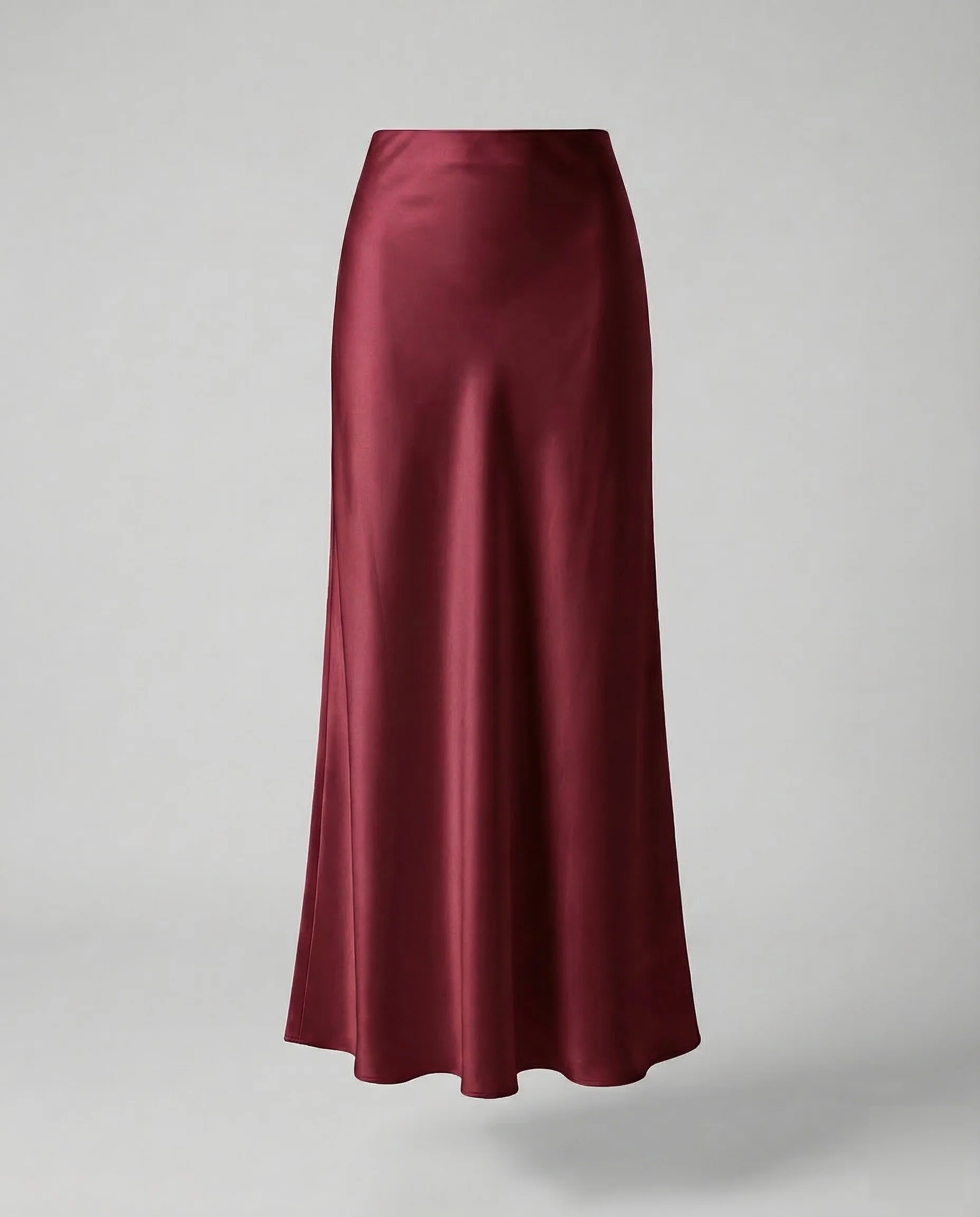 Damen Maxirock Satin High Waist - Image 17