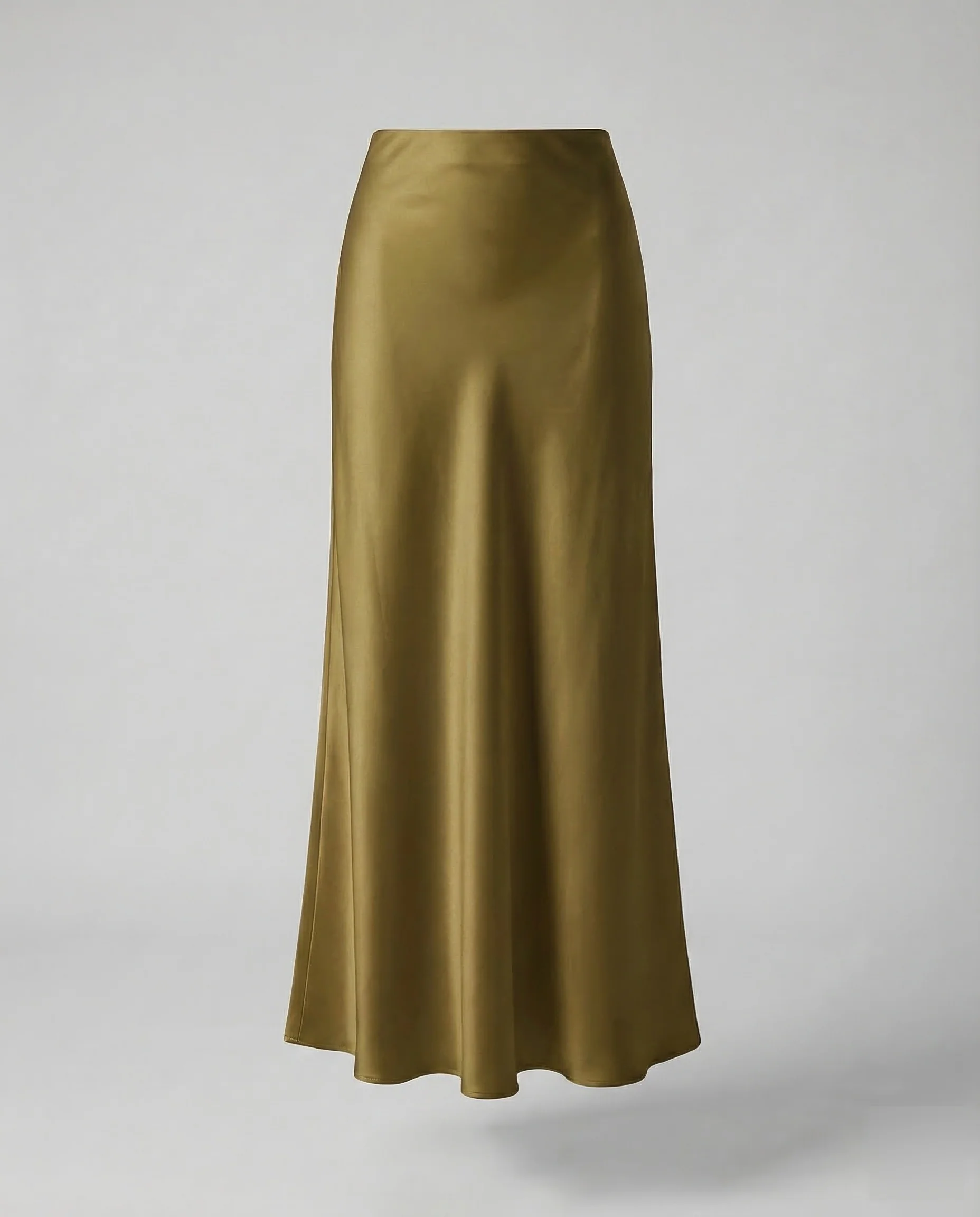 Damen Maxirock Satin High Waist - Image 20