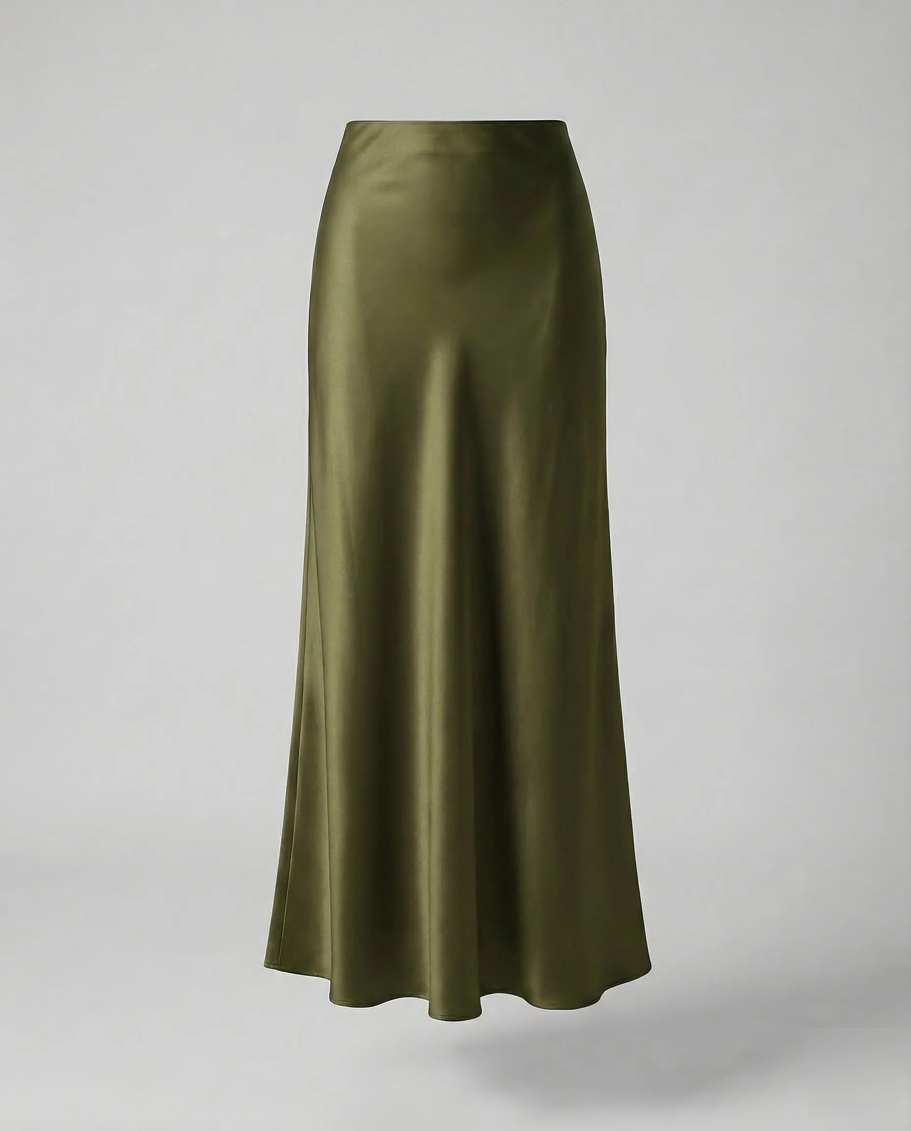 Damen Maxirock Satin High Waist - Image 21